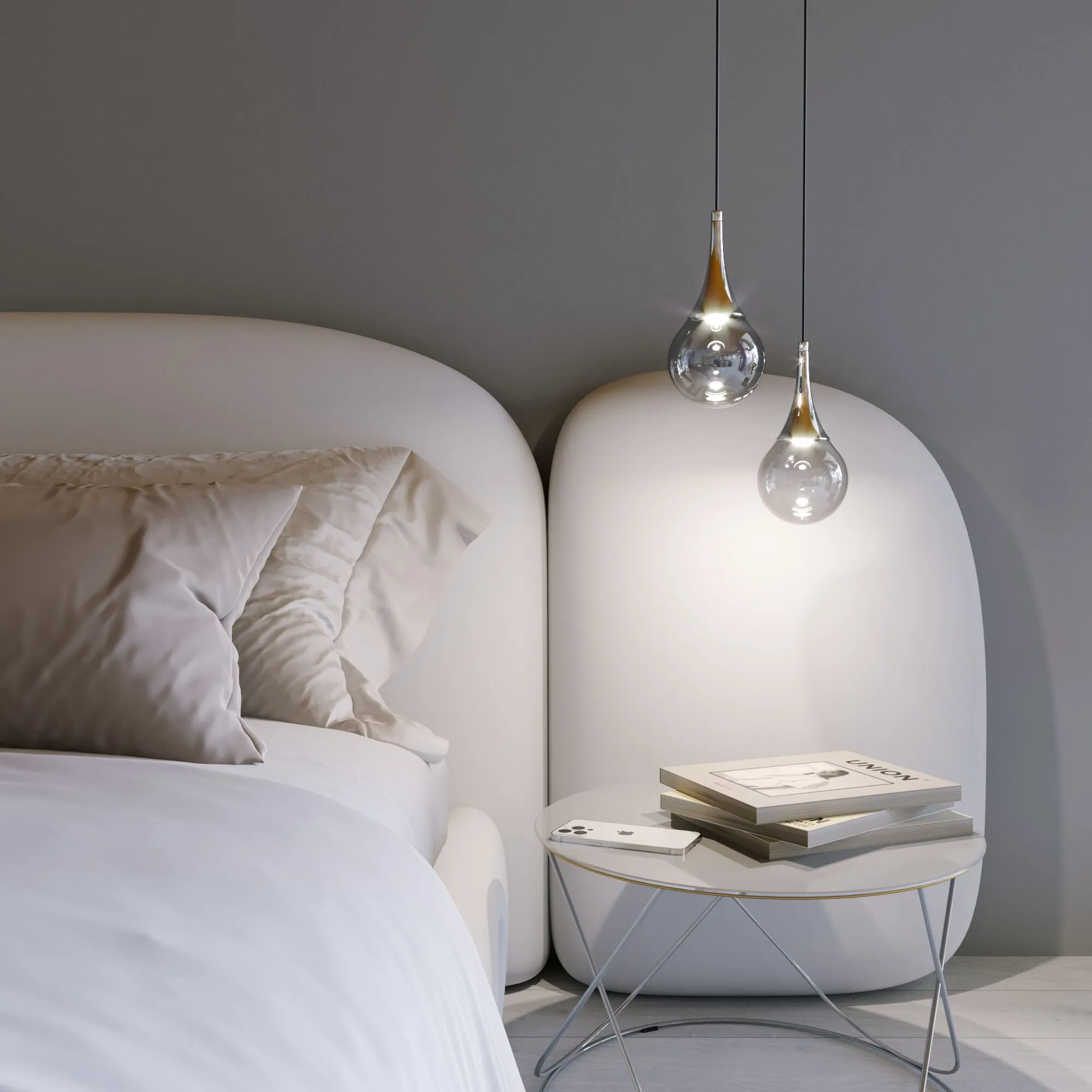 картинка Подвесной светодиодный светильник 50256/1 LED дымчатый