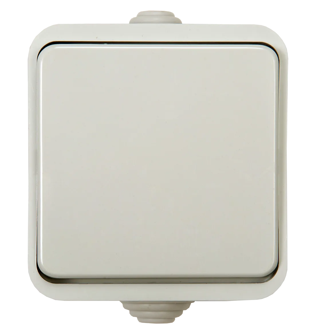 картинка Выключатель одноклавишный AQUA белый полугерметичный 3100 IN HOME