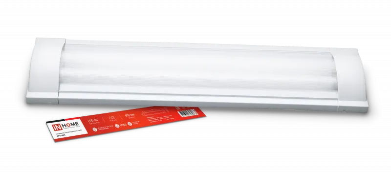 картинка Светильник под светодиодную лампу SPO-405 2xLED-Т8-600 G13 IP40 600мм IN HOME