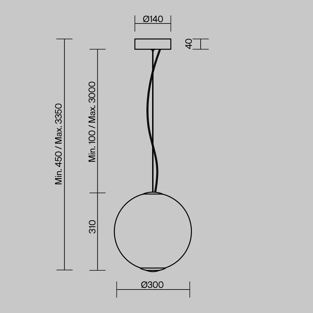 картинка Подвесной светильник Maytoni MOD397PL-L15CH3K