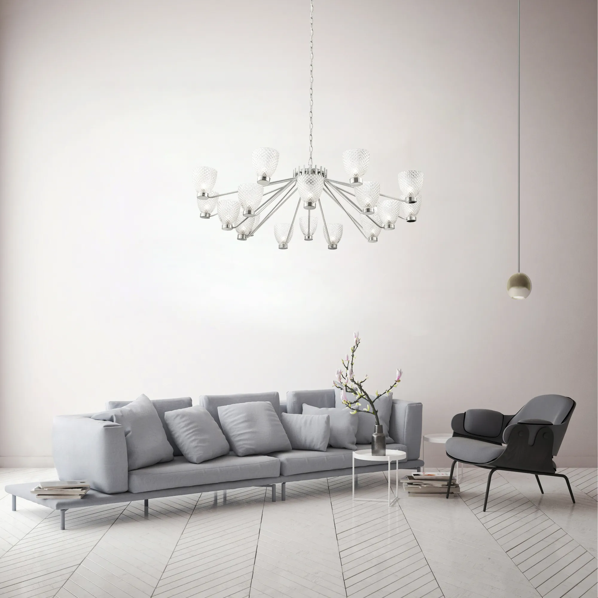 картинка Люстра Maytoni MOD068PL-18CH