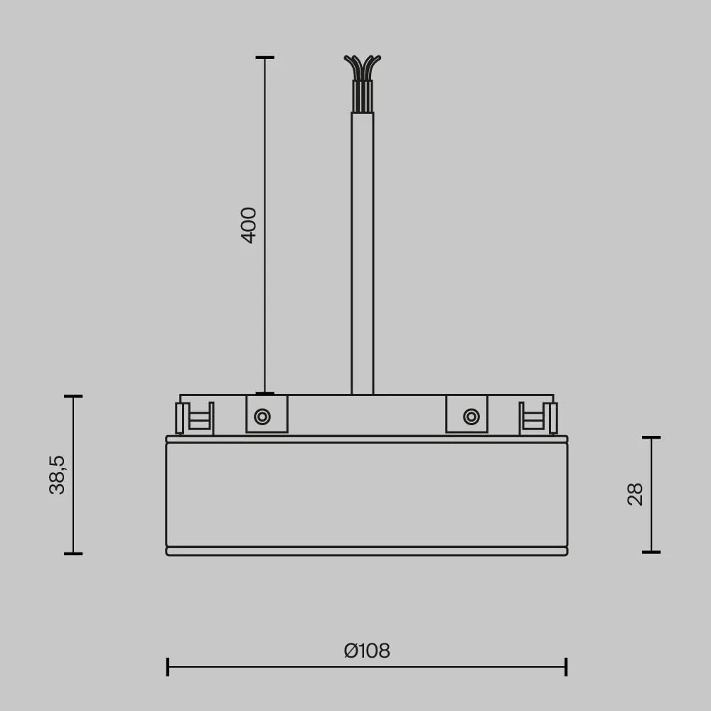 картинка Источник напряжения Technical TRA172DR-100W-DS-B