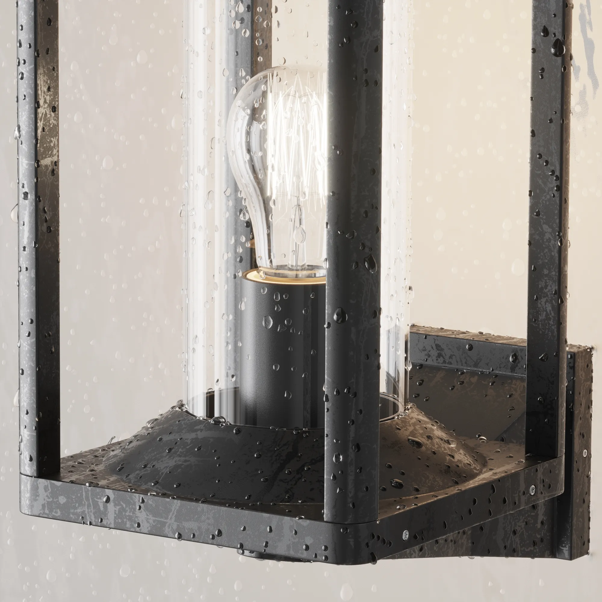 картинка Настенный светильник (бра) Outdoor O452WL-01GF