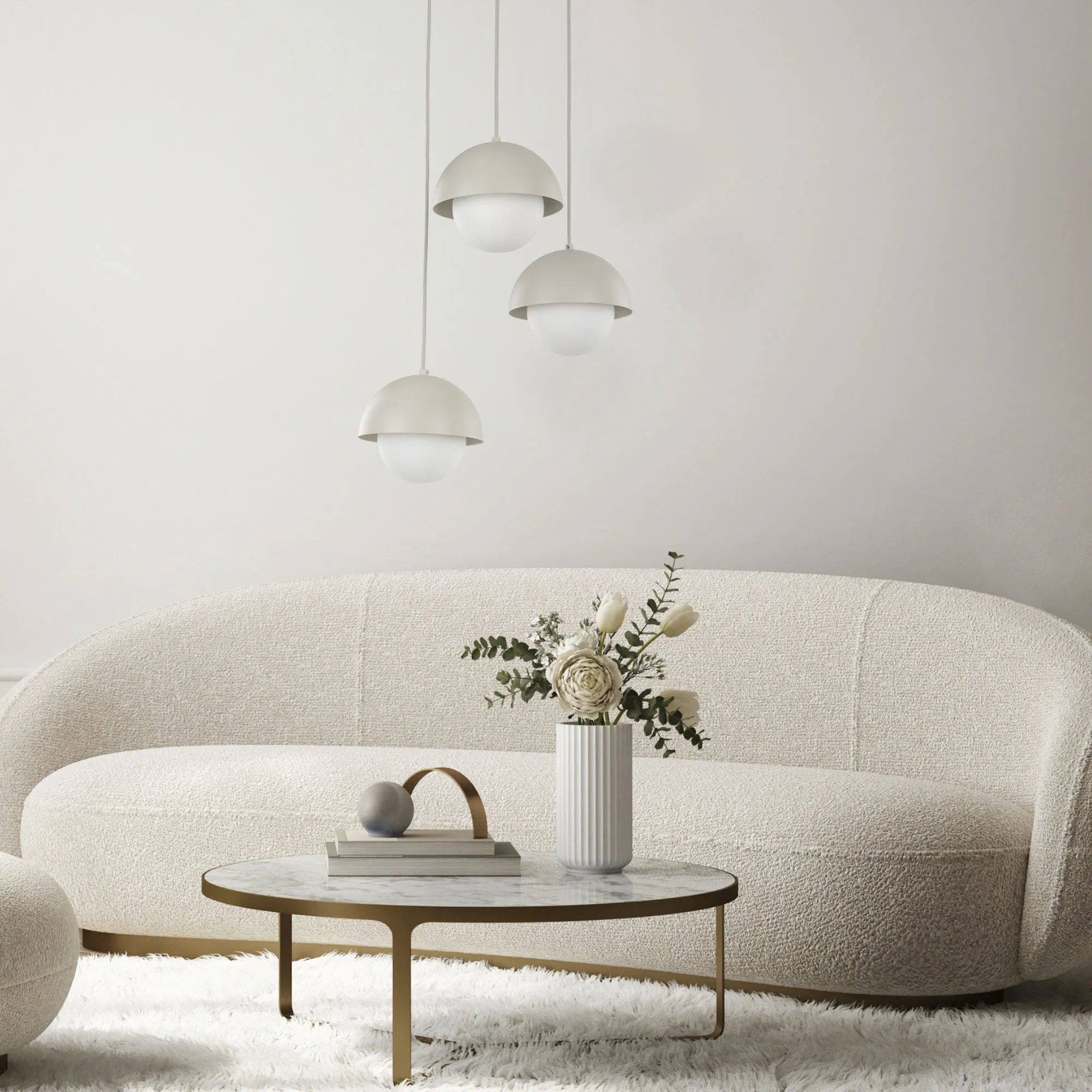 картинка Подвесной светильник со стеклянными плафонами 10206 Bono