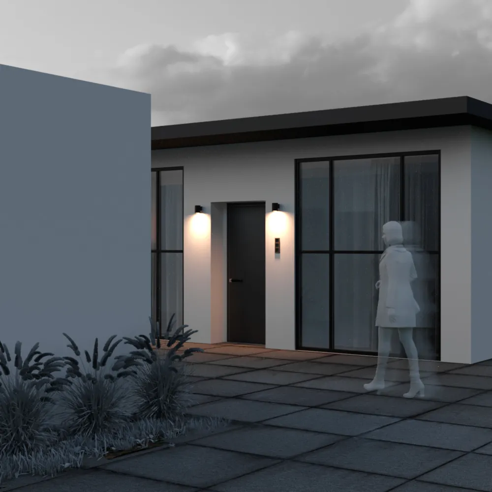 картинка Настенный светильник (бра) Outdoor O303WL-L5GF3K