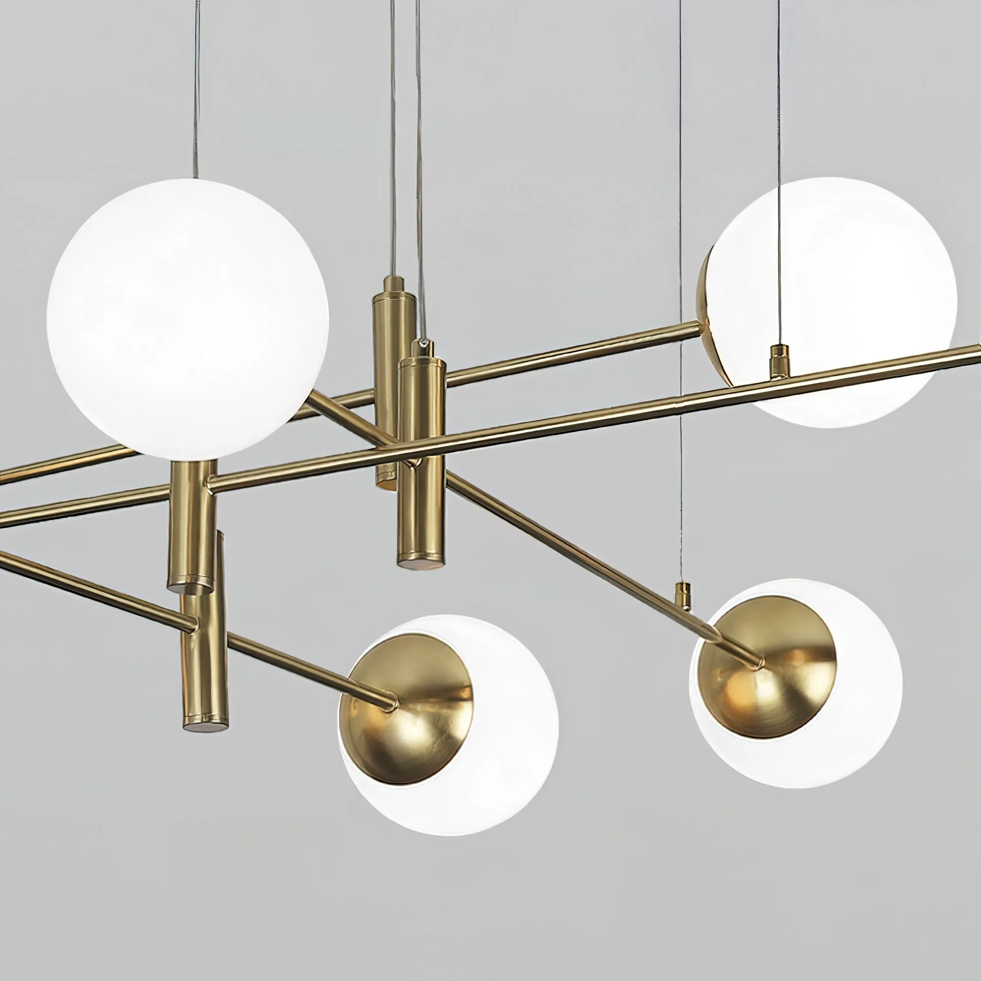 картинка Умный подвесной светильник 70146/8 латунь