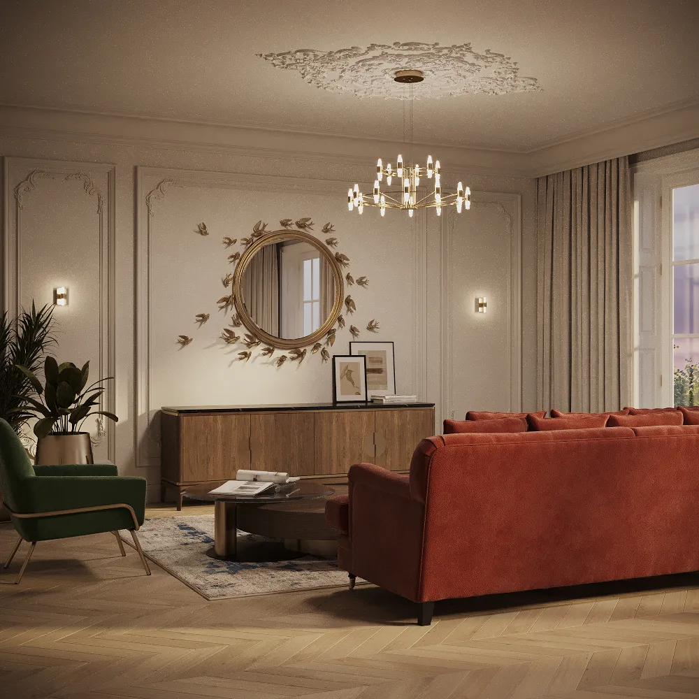 картинка Подвесной светильник Maytoni MOD401PL-L108BS3K