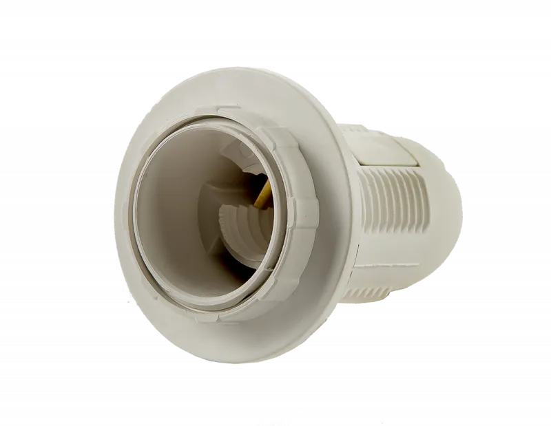 картинка Патрон Е14-ППК пластиковый с прижимным кольцом IN HOME