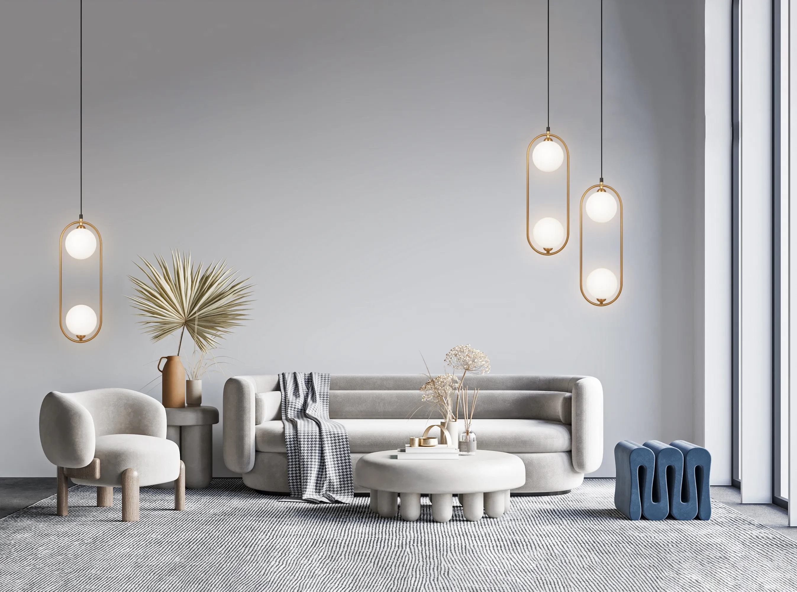 картинка Подвесной светильник Maytoni MOD013PL-02BS1