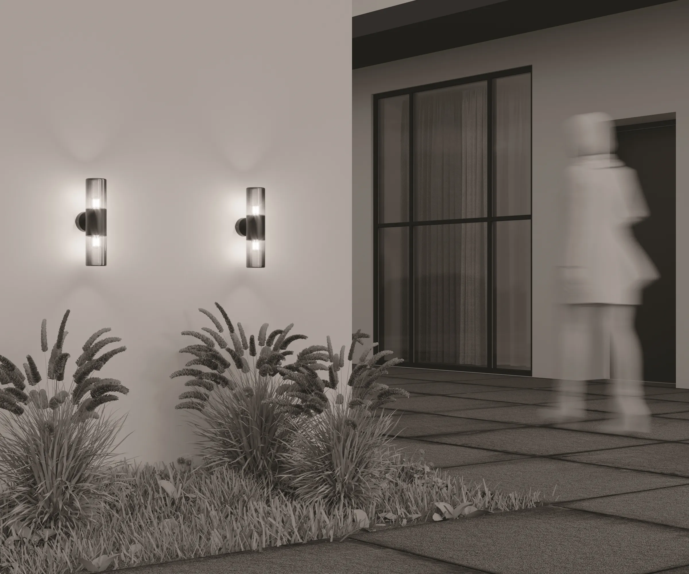 картинка Настенный светильник (бра) Outdoor O432WL-02GF