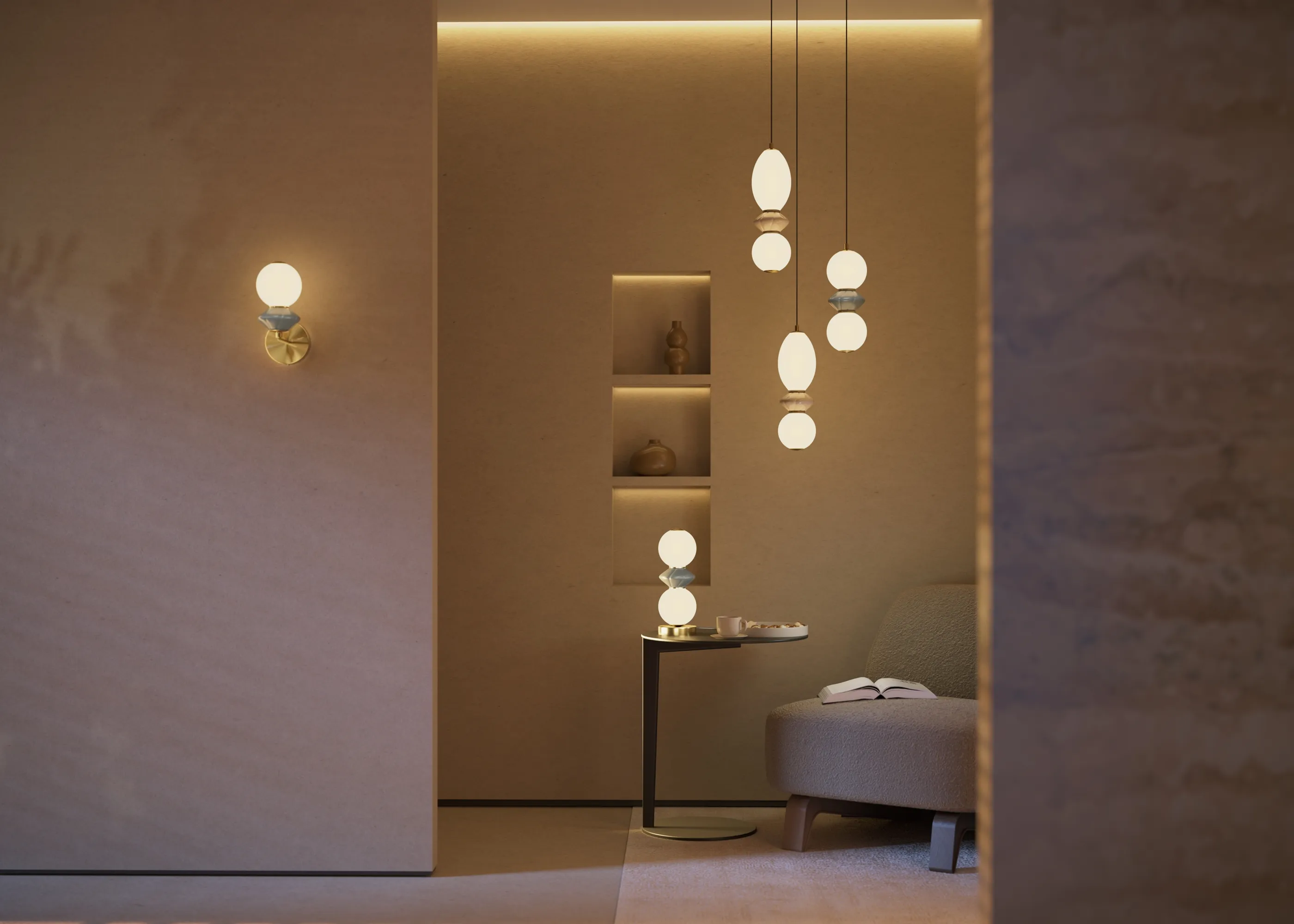 картинка Подвесной светильник Maytoni MOD362PL-L10GR3K