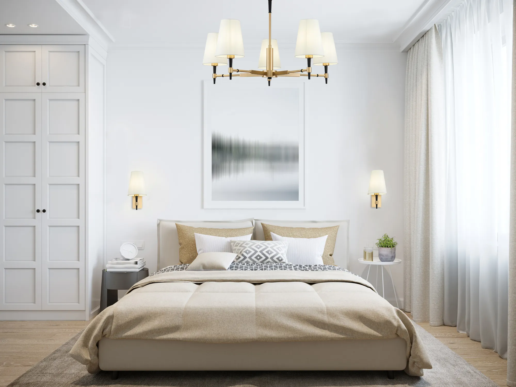 картинка Люстра Maytoni H001CL-05BS