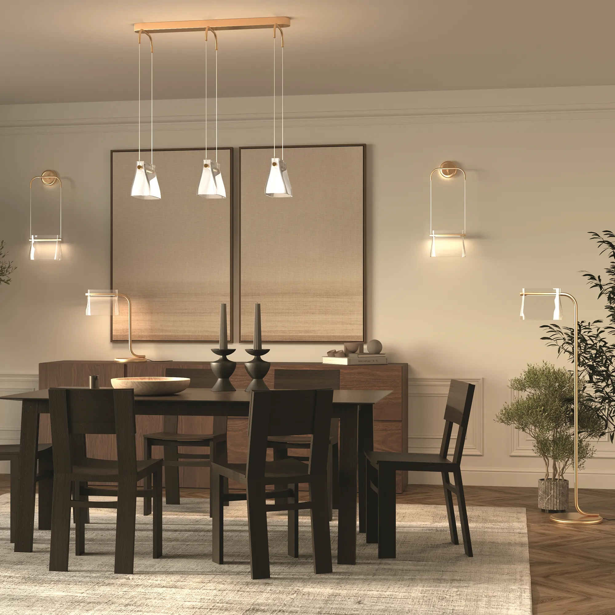 картинка Настенный светильник (бра) Maytoni MOD170WL-L8BS3K1