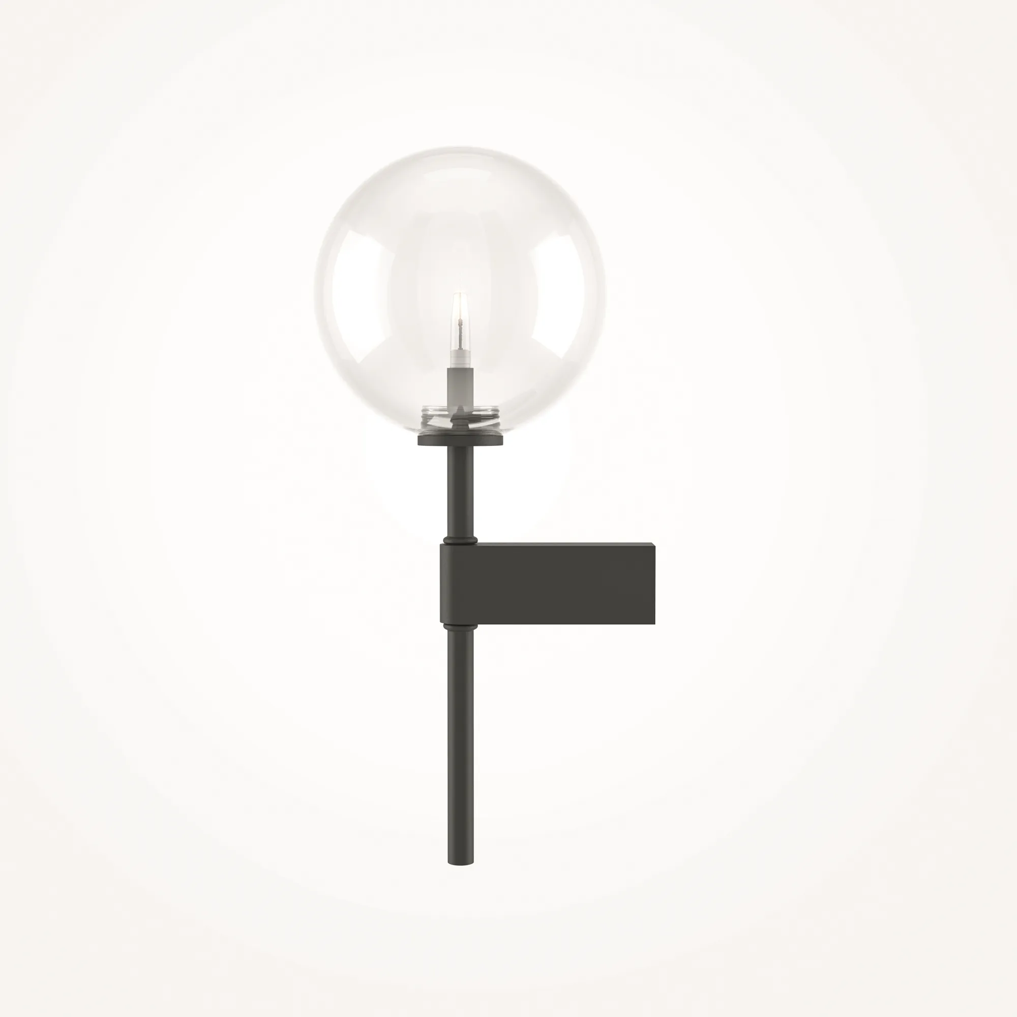 картинка Настенный светильник (бра) Maytoni MOD172WL-01B