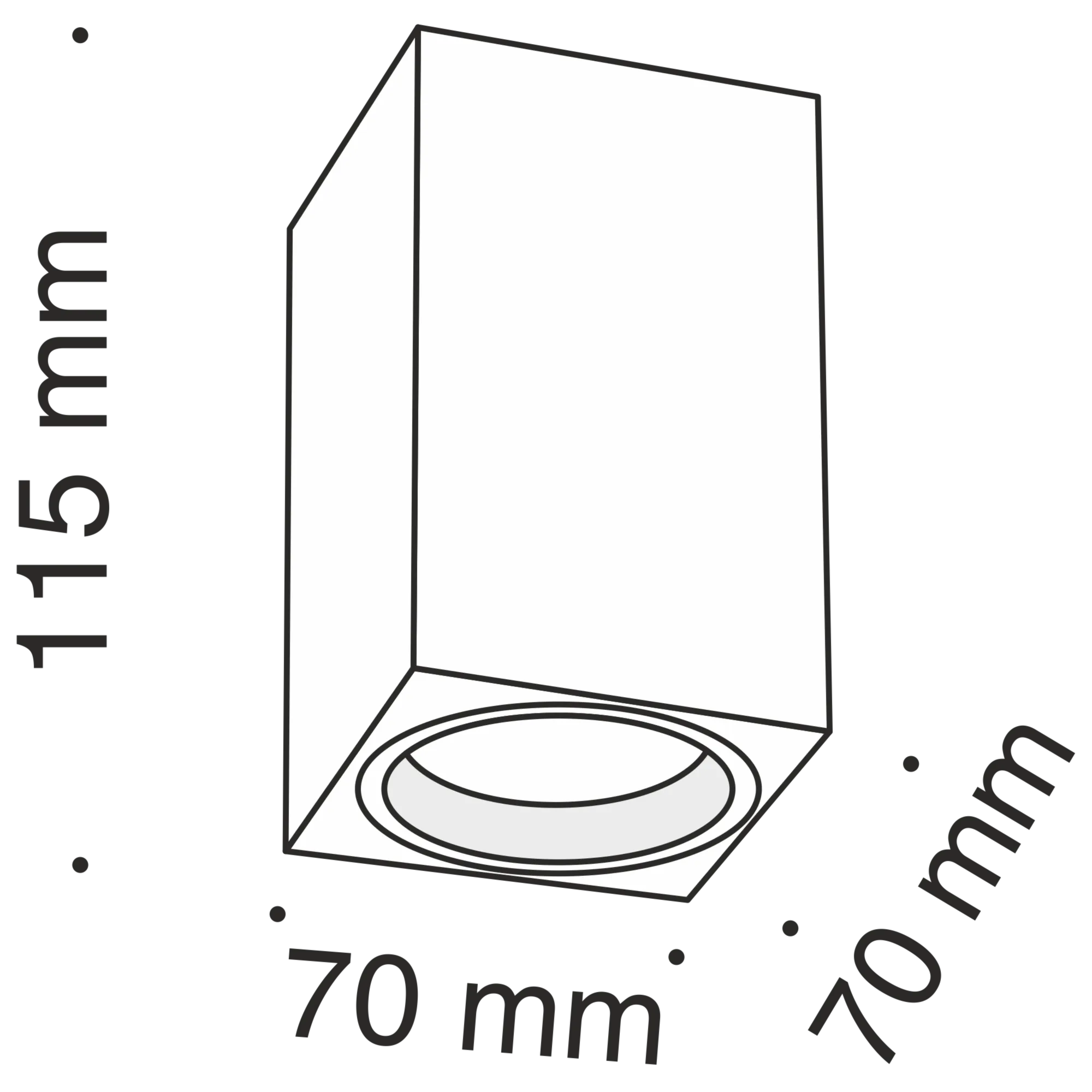 картинка Потолочный светильник Technical C011CL-01B