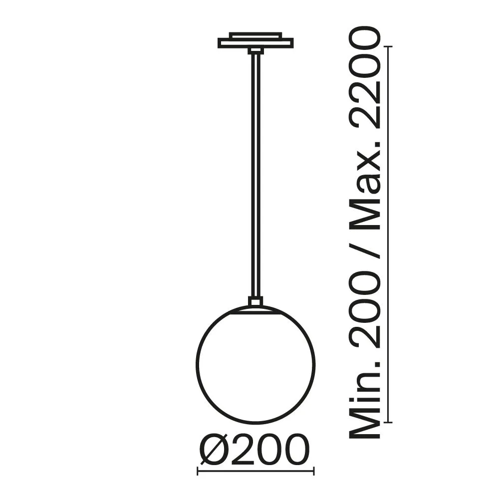 картинка Подвесной светильник Maytoni P039PL-5W3K-20INS-B