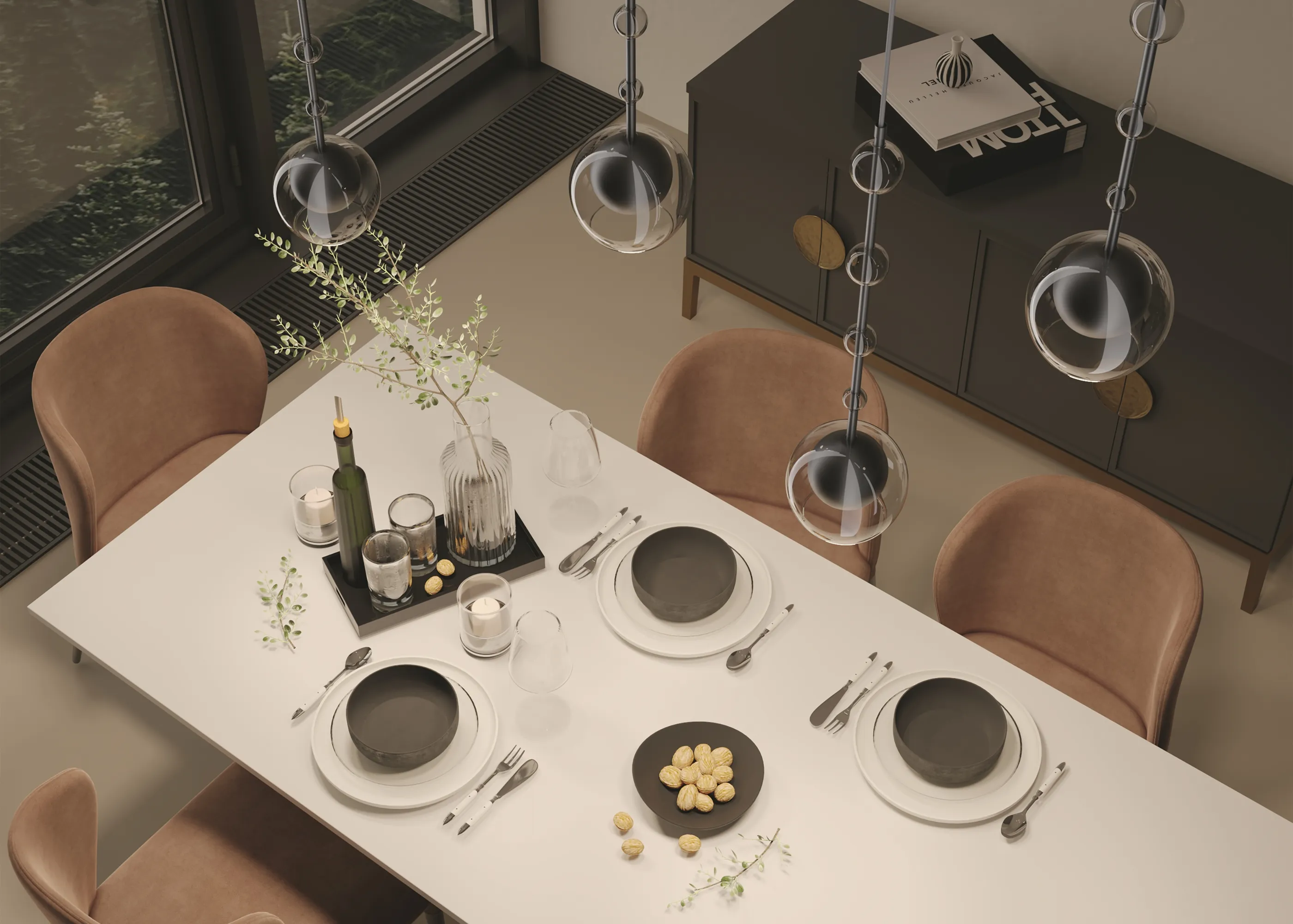 картинка Подвесной светильник Maytoni MOD227PL-01B