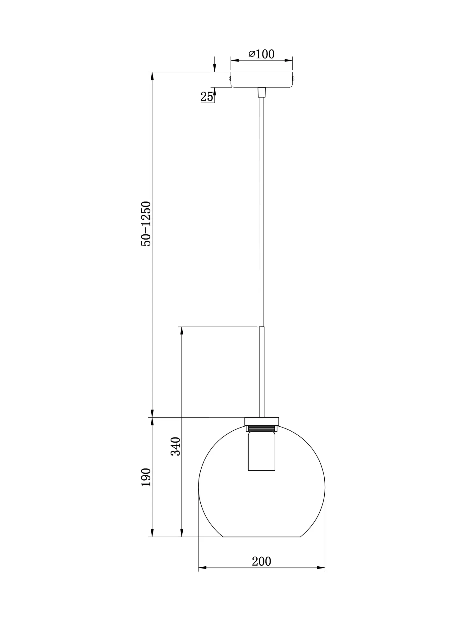 картинка Подвесной светильник Freya FR8002PL-01BS