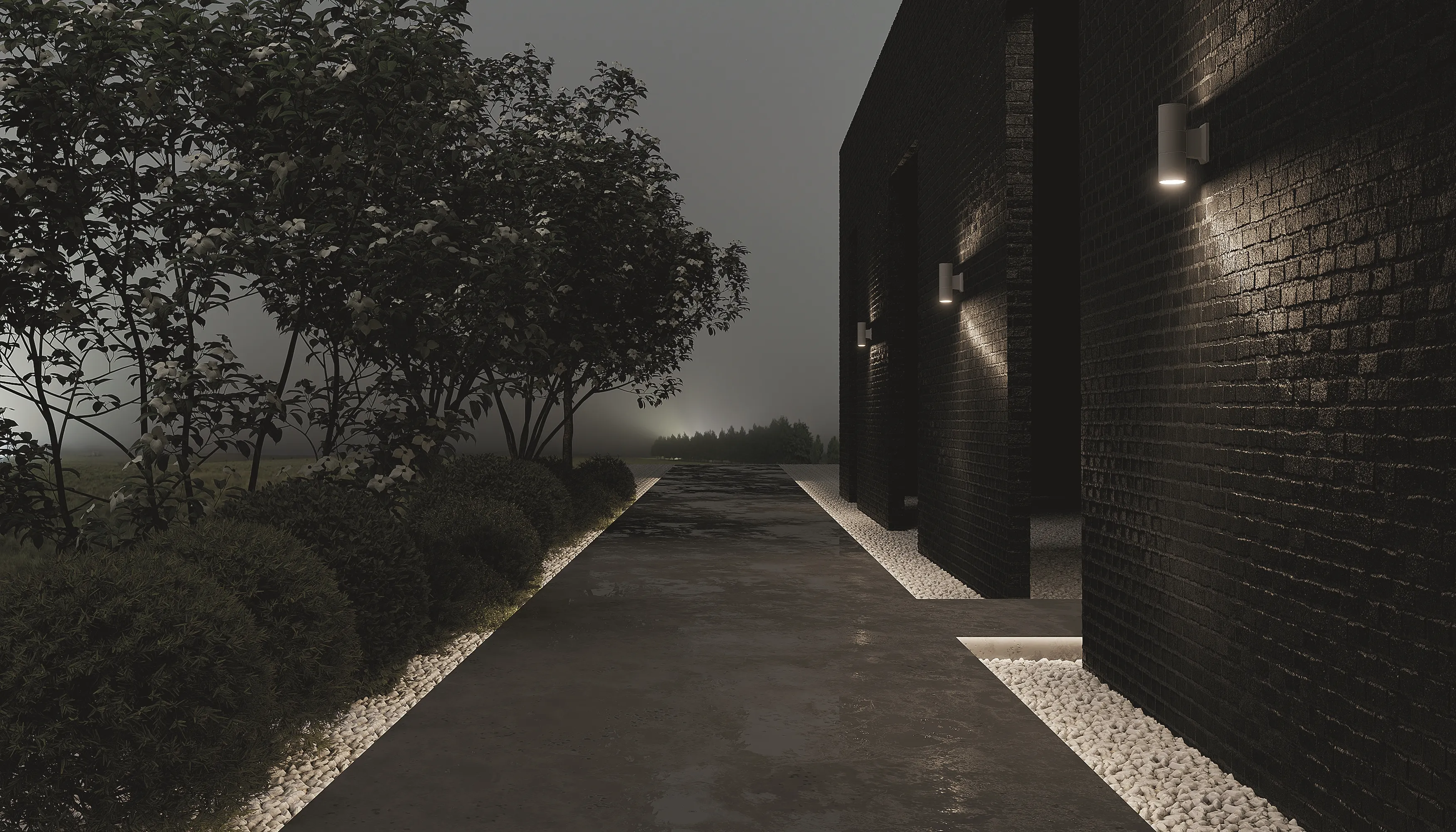 картинка Настенный светильник (бра) Outdoor O574WL-02GR