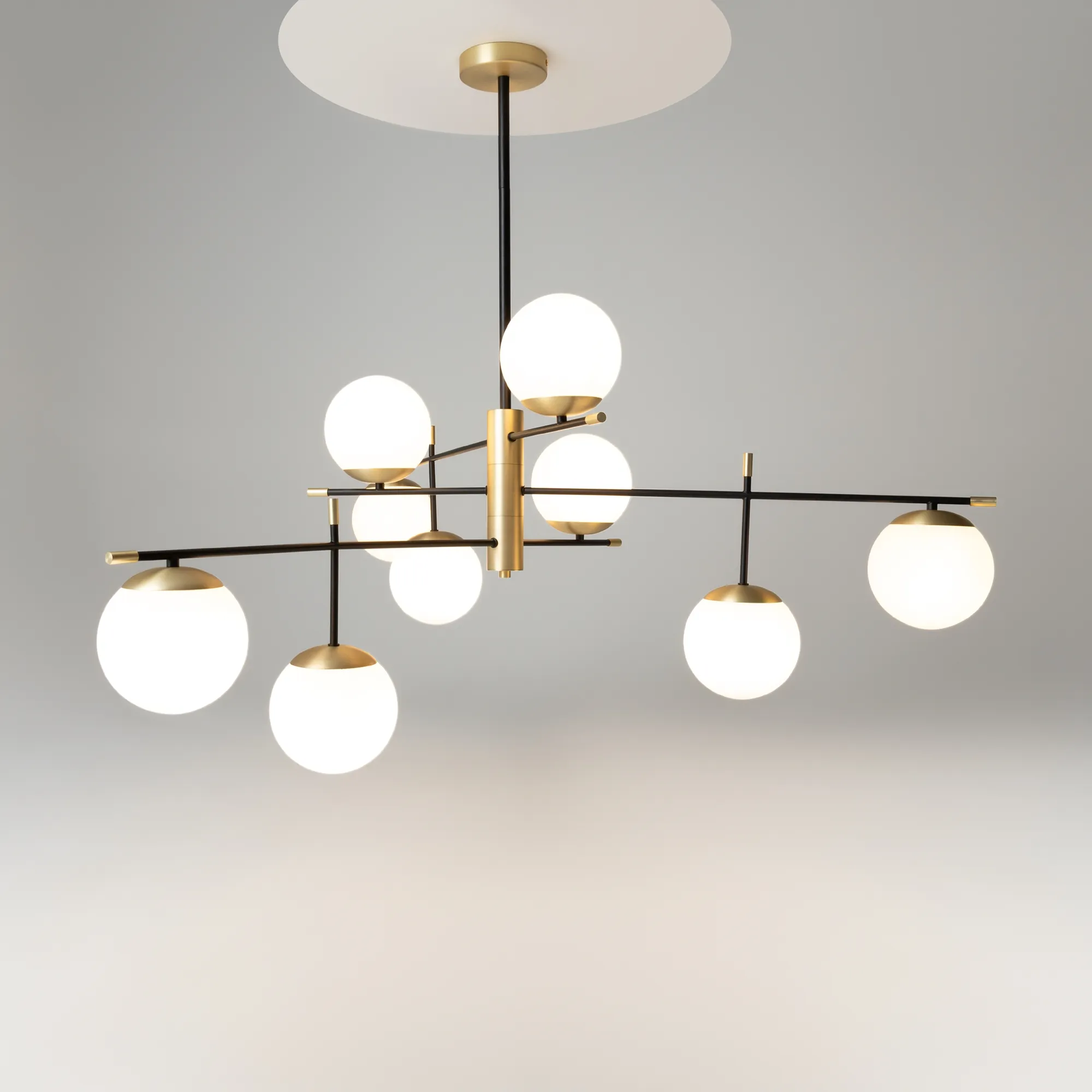 картинка Подвесной светильник Maytoni MOD048PL-09G