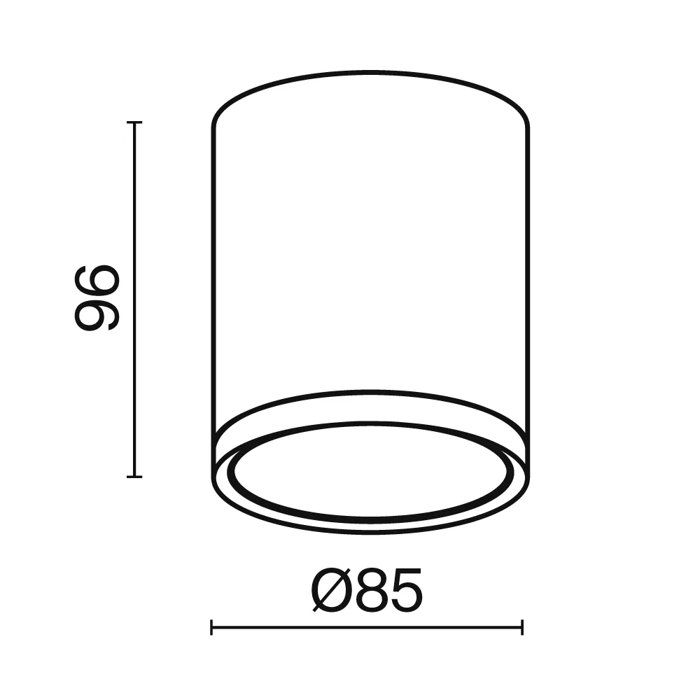 картинка Потолочный светильник Technical C086CM-GX53-MRD-BG