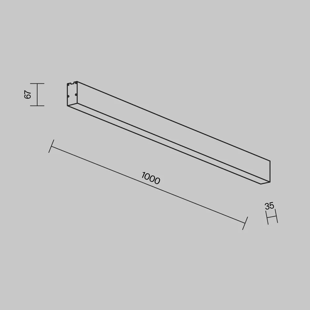 картинка Линейный светильник Technical LL311035