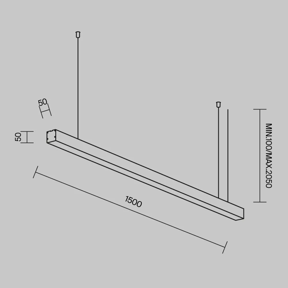 картинка Линейный светильник Technical LL312022