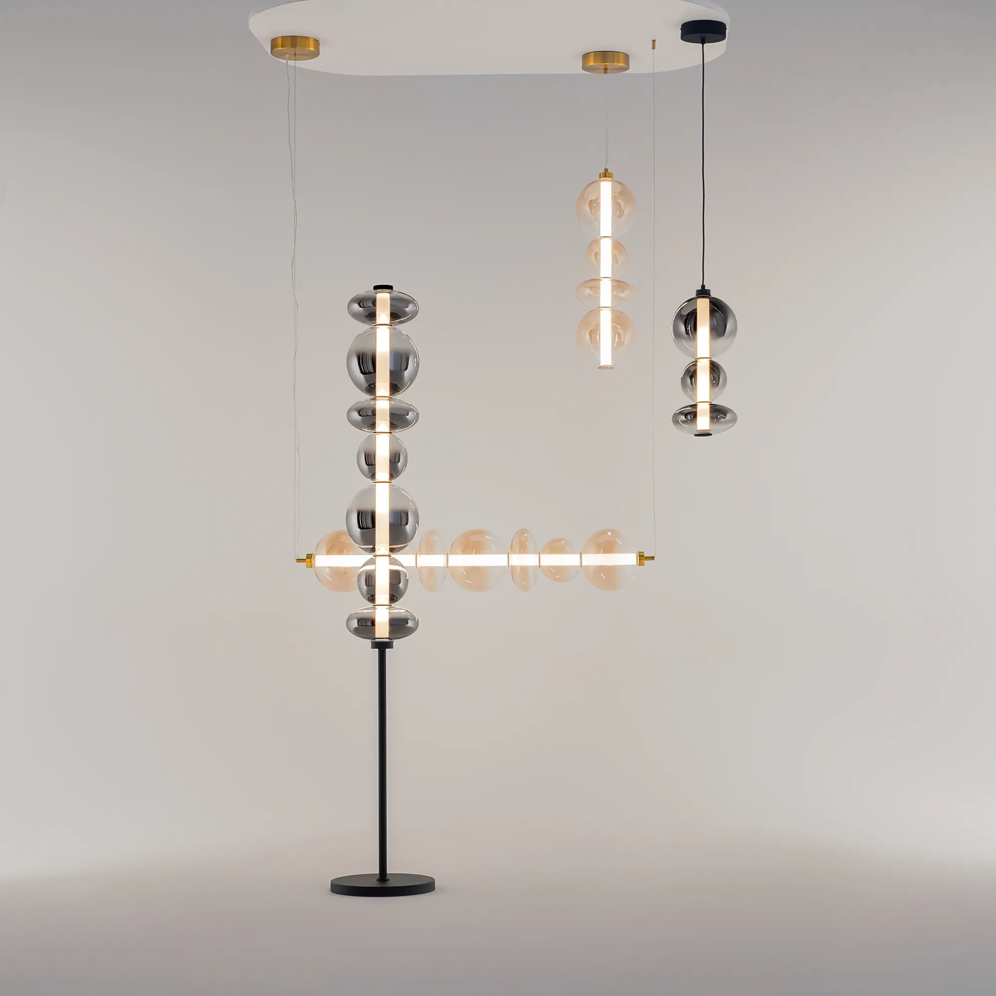 картинка Напольный светильник (торшер) Maytoni MOD307FL-L40B3K