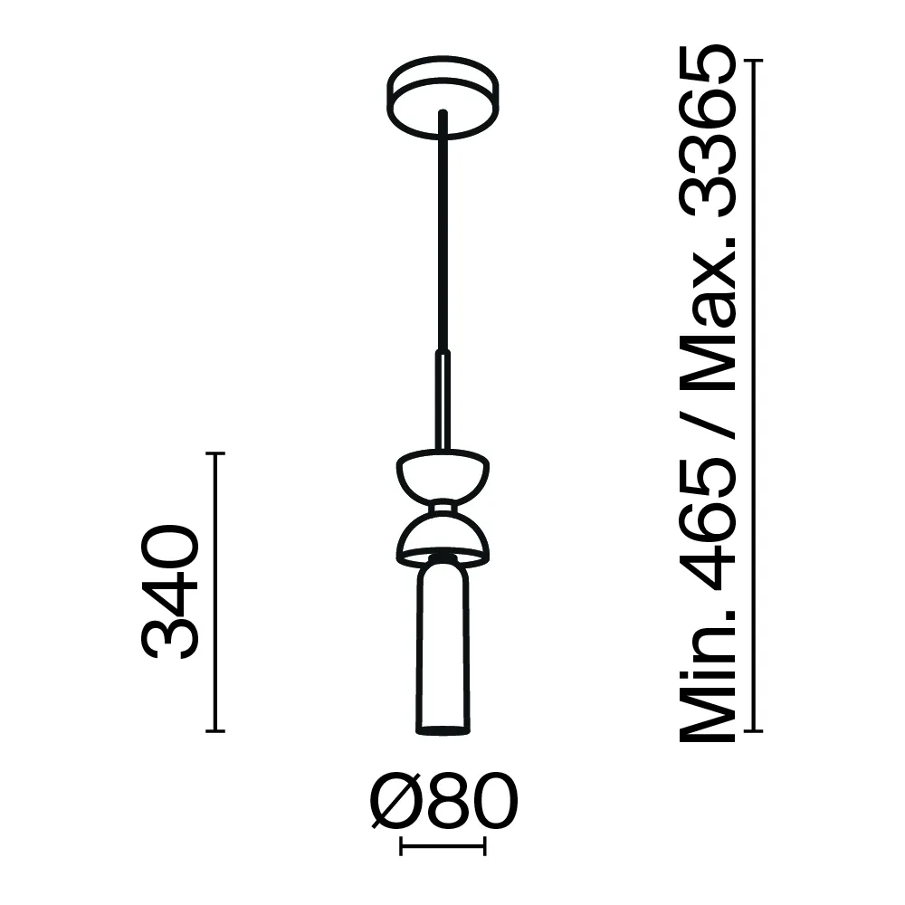 картинка Подвесной светильник Maytoni MOD178PL-01W