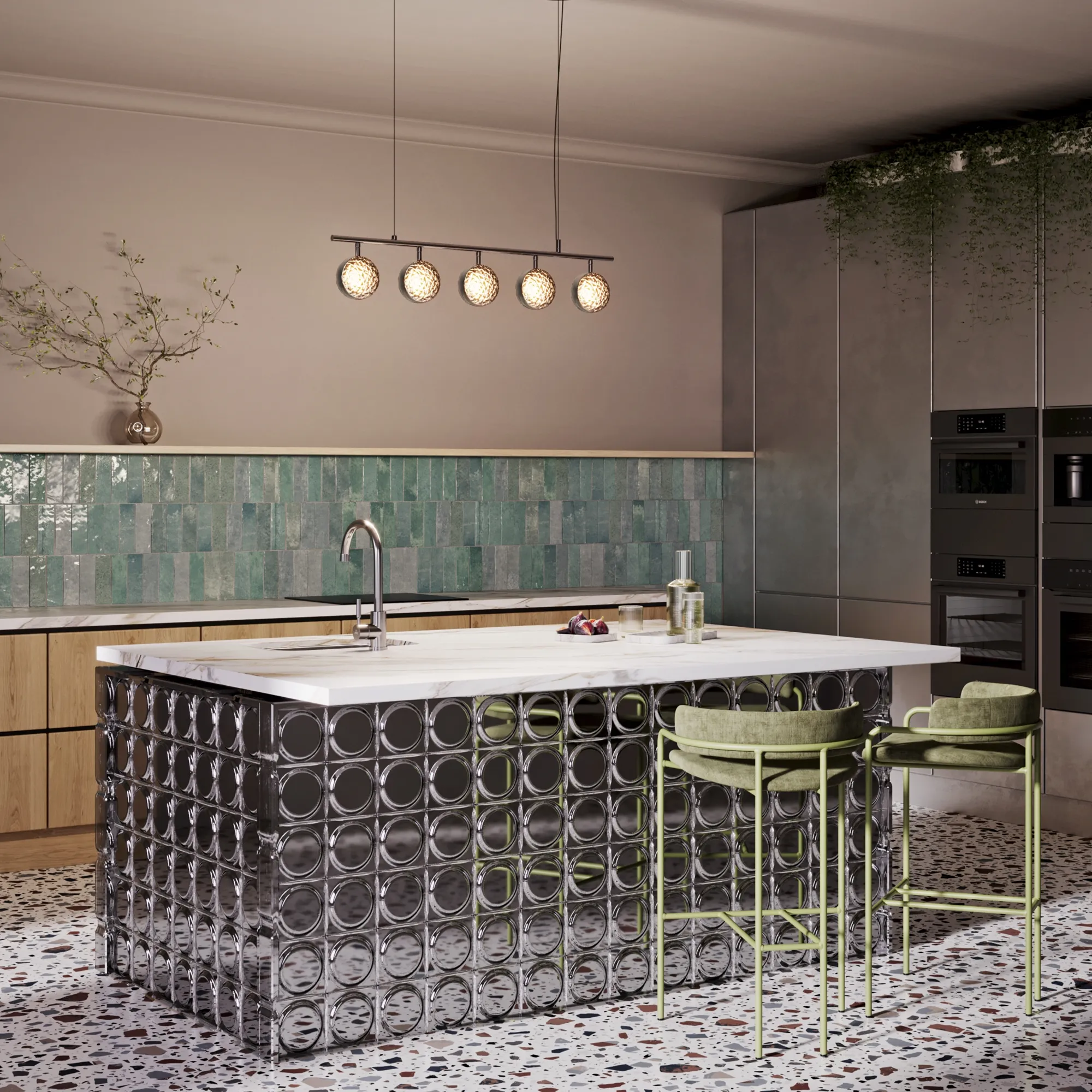 картинка Подвесной светильник Maytoni MOD299PL-L48BC3K