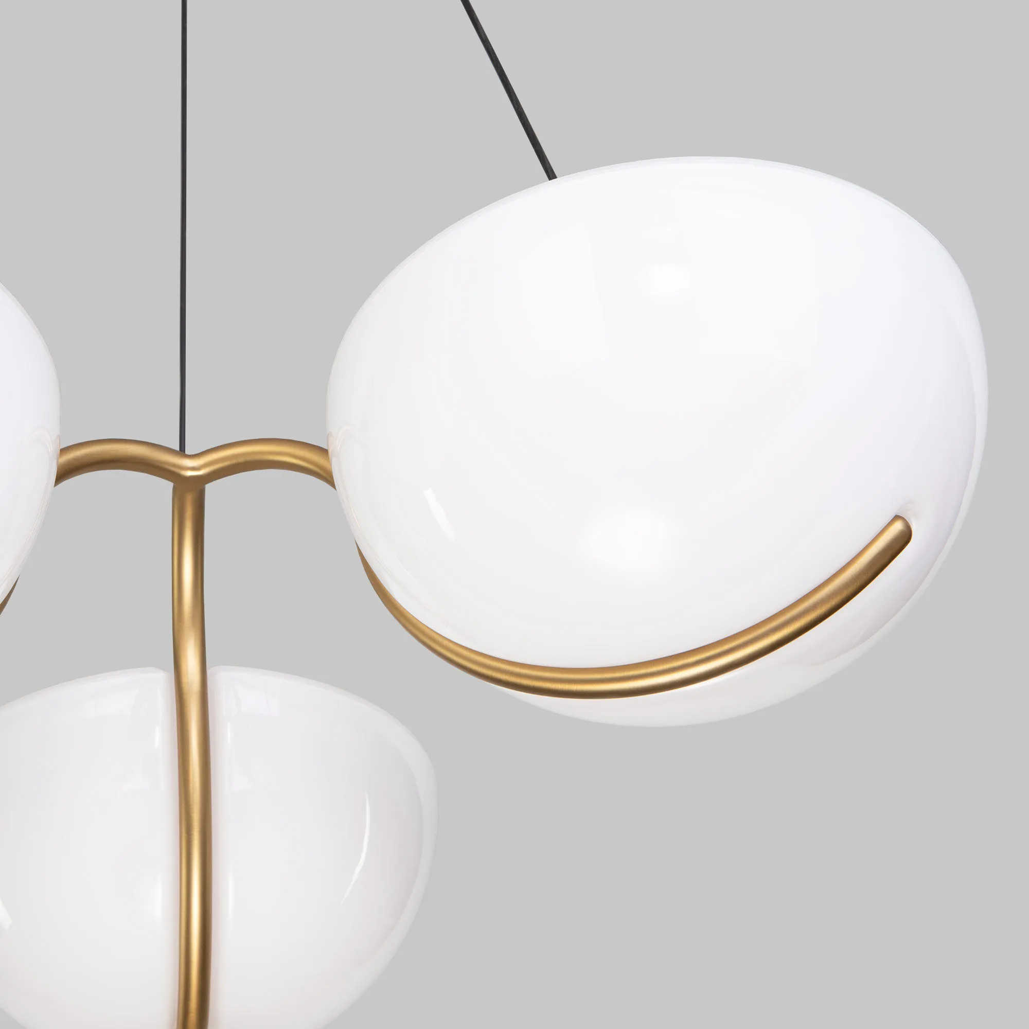 картинка Подвесной светодиодный светильник 50083/3 LED золото