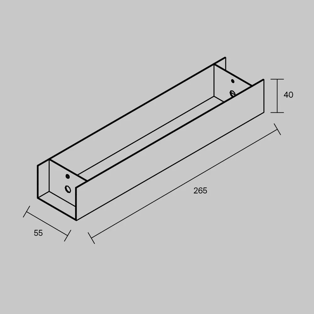 картинка Комплектующие для трековой системы Technical TRA233-BB-B
