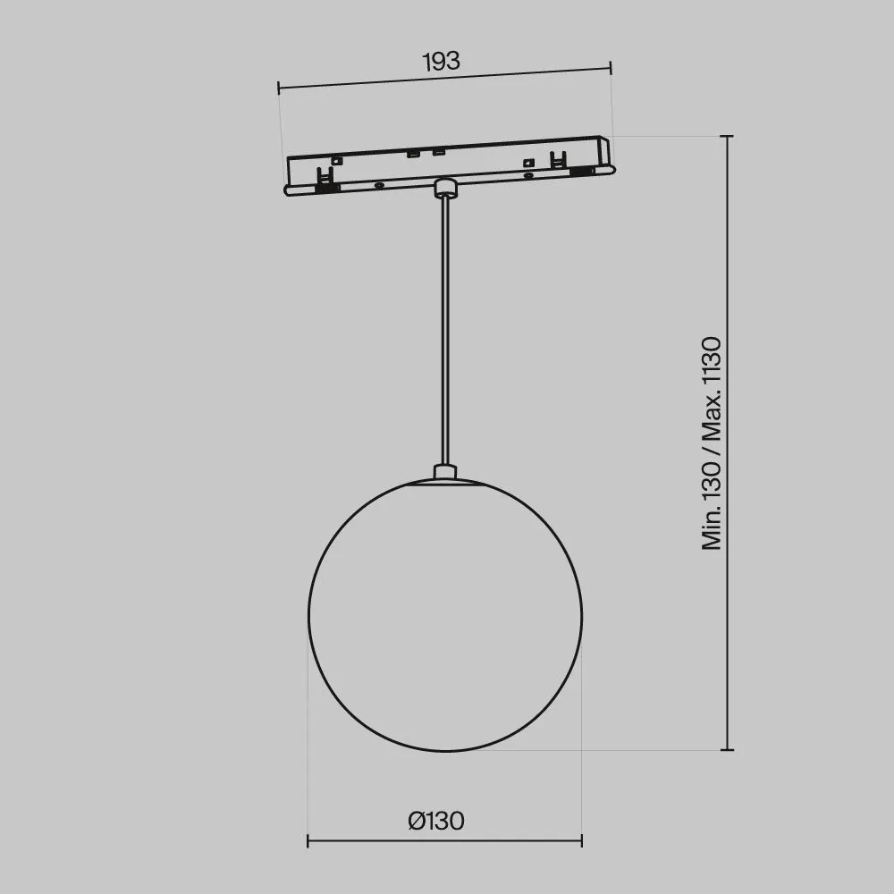 картинка Трековый светильник Technical TR039-4-5WTW-DD-W