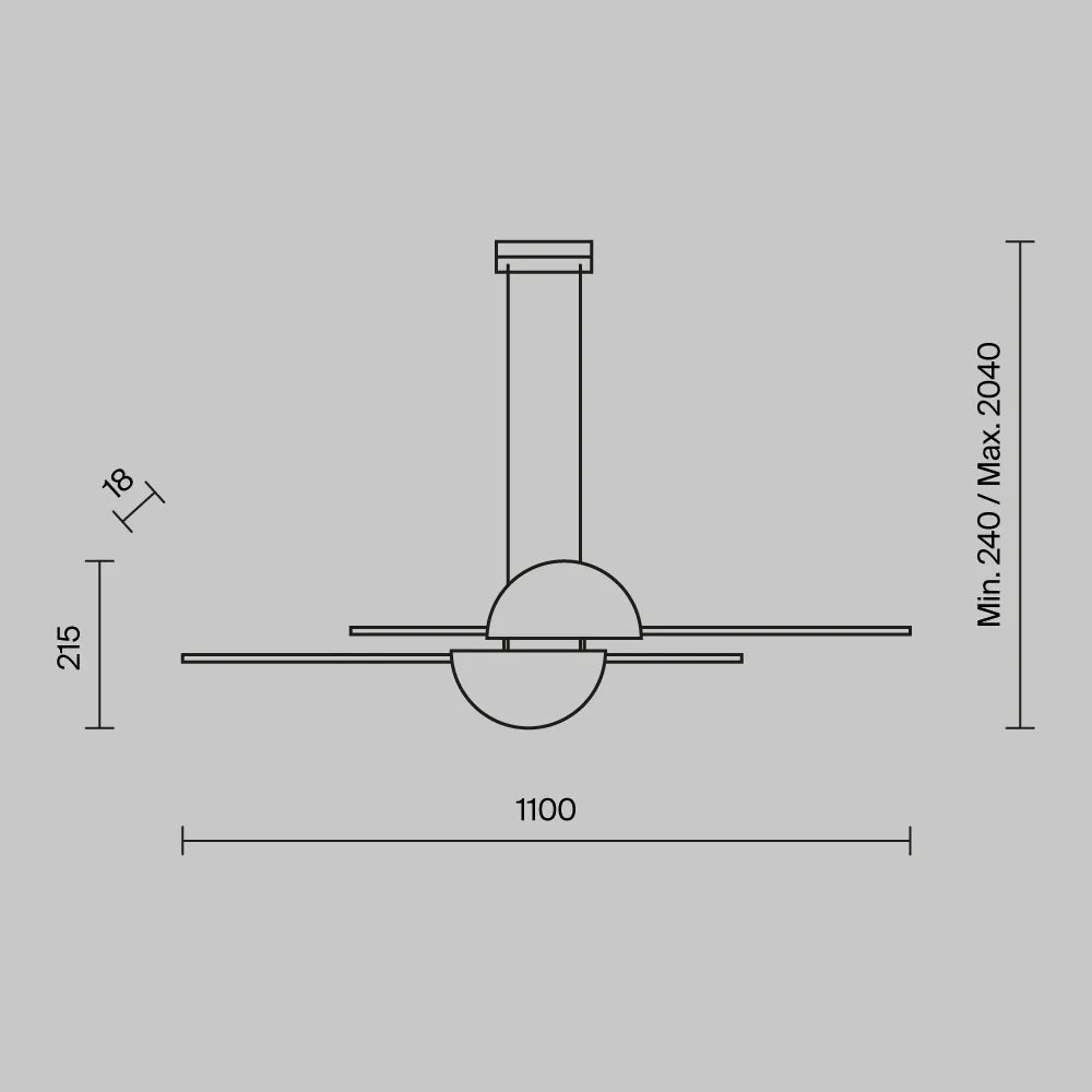 картинка Подвесной светильник Maytoni MOD179PL-L26W4K