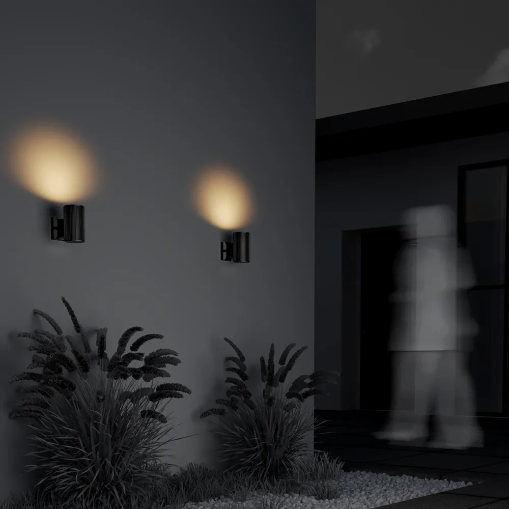 картинка Настенный светильник (бра) Outdoor O419WL-01B