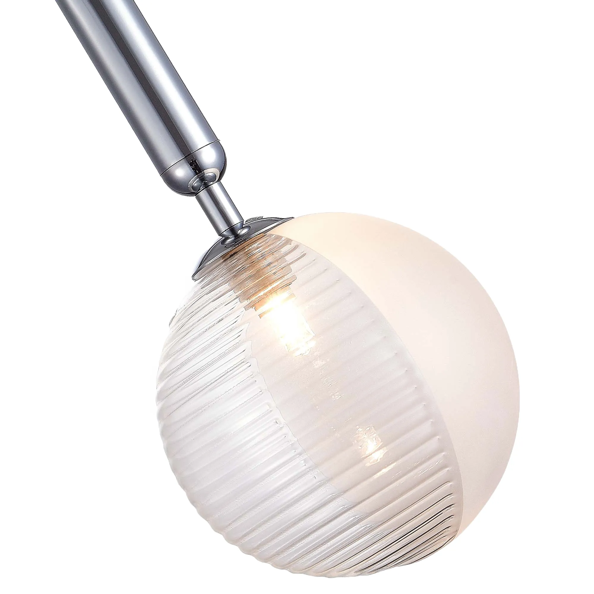 картинка SLE1096-103-01 Подвес Хром/Прозрачный G9 LED 1*5W