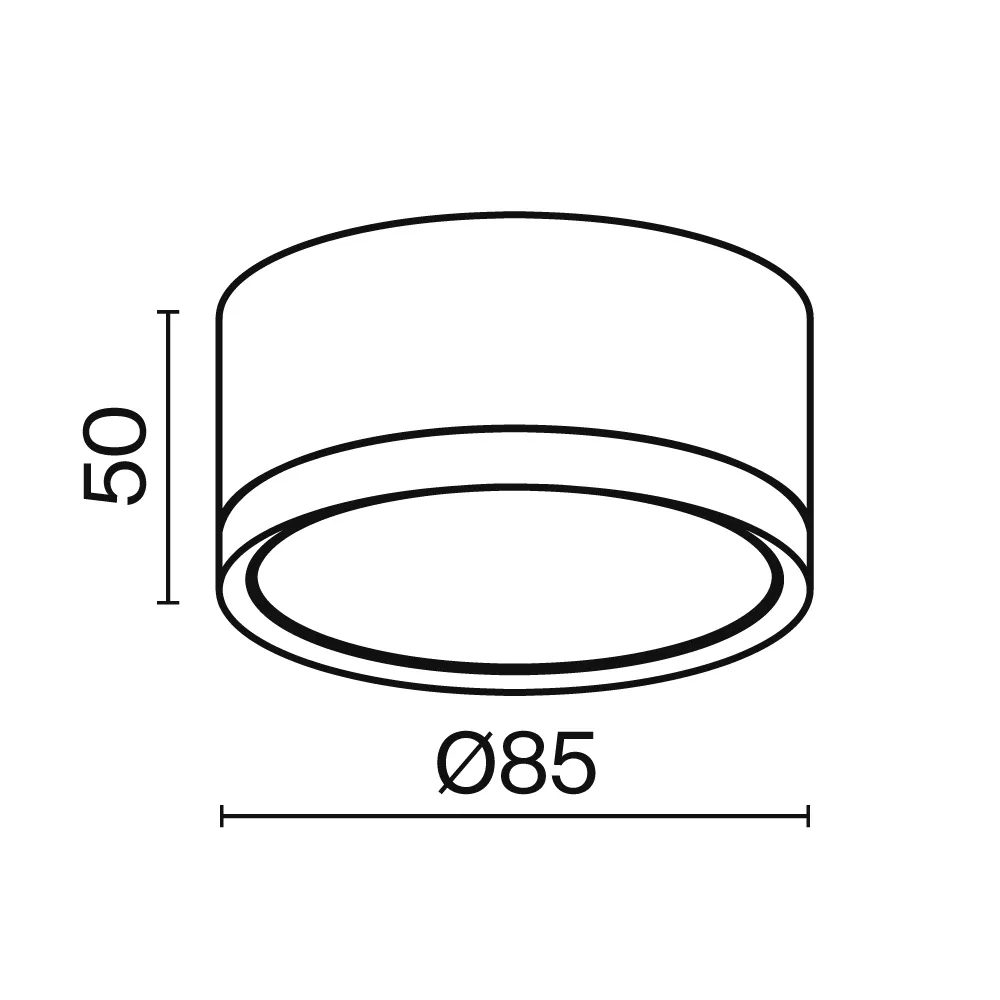 картинка Потолочный светильник Technical C086CL-GX53-SRD-B