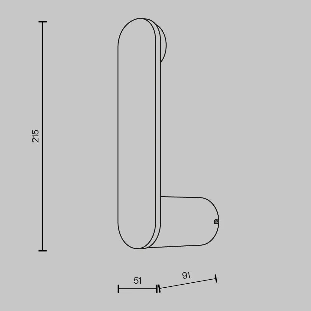 картинка Настенный светильник (бра) Maytoni MOD356WL-L4BS3K