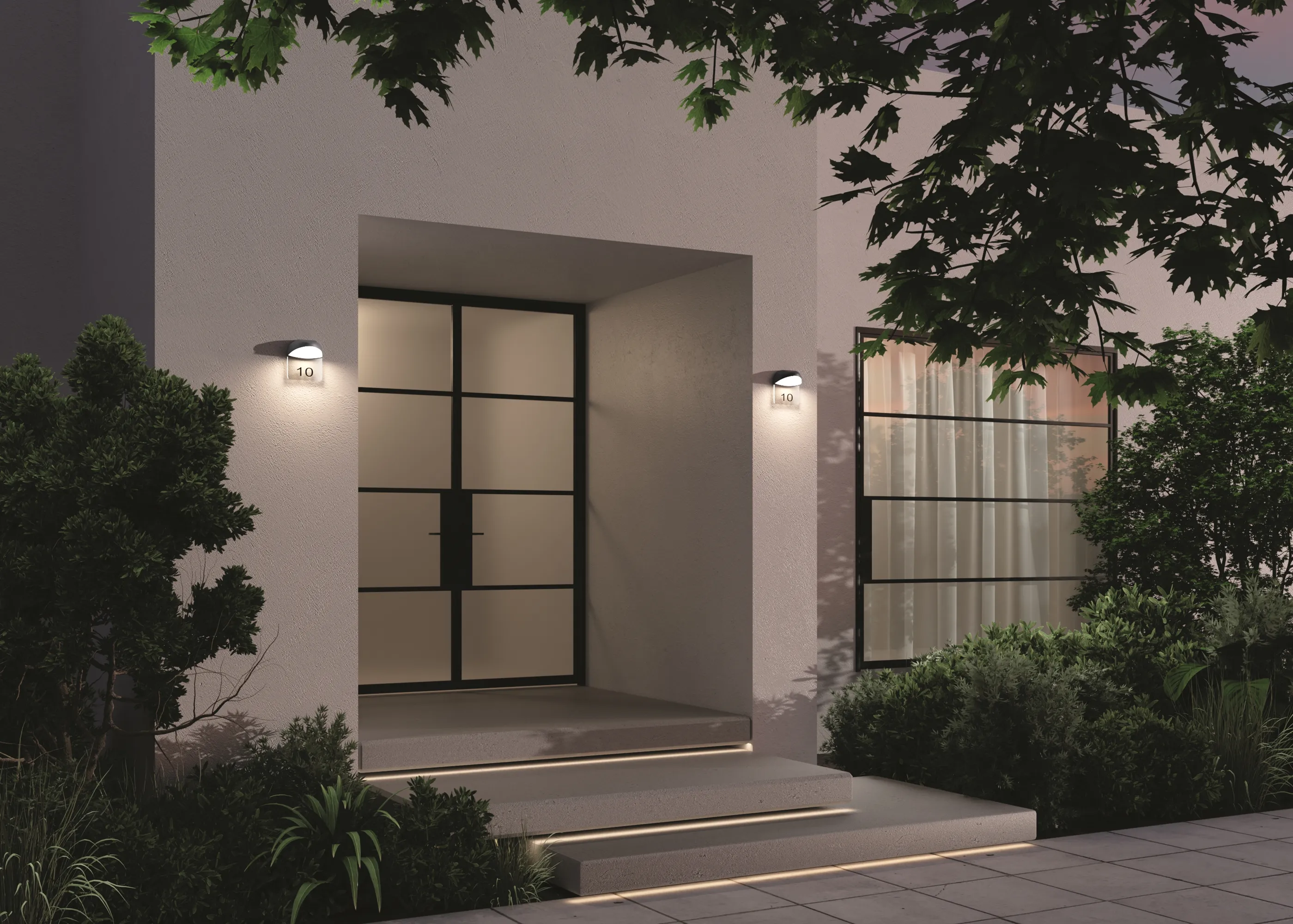 картинка Настенный светильник (бра) Outdoor O447WL-L7GF3K