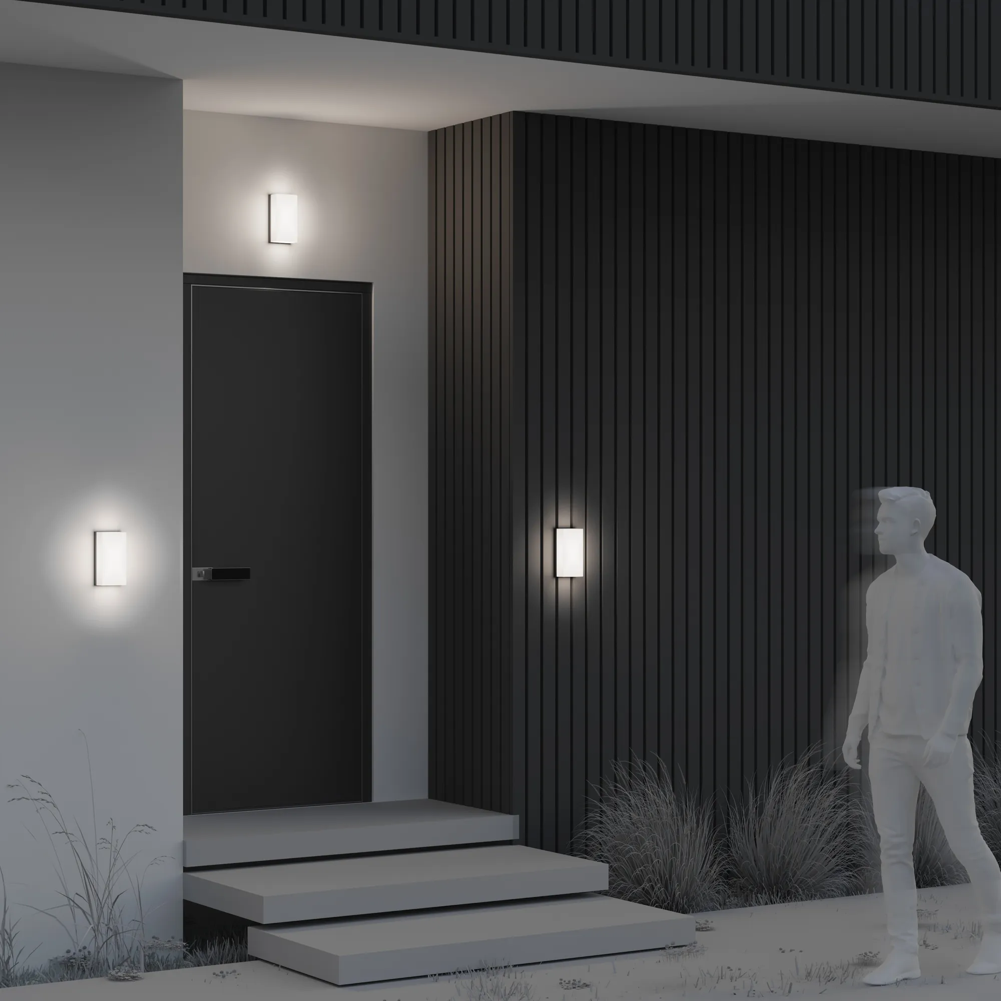 картинка Настенный светильник (бра) Outdoor O454WL-L10GF3K