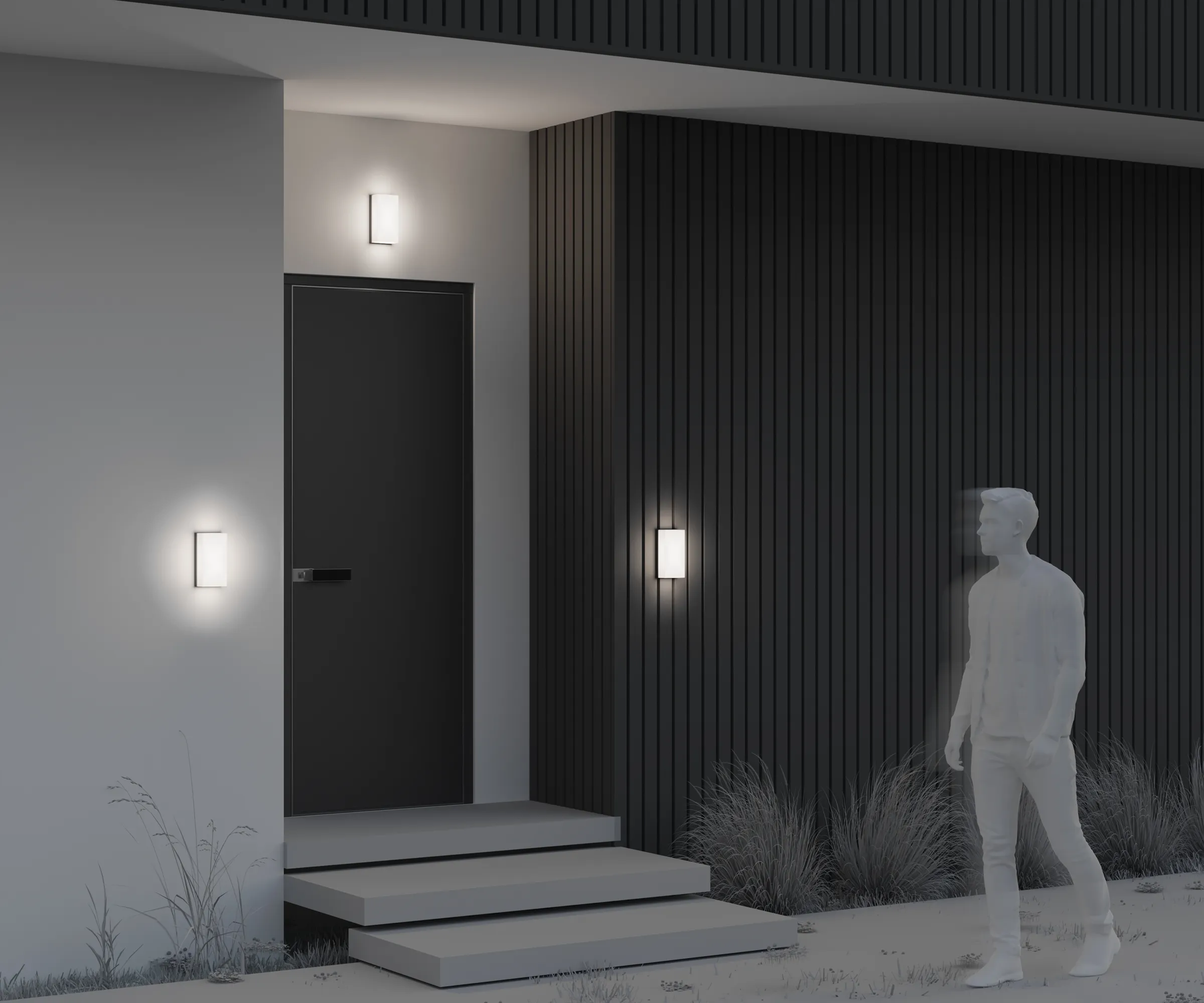 картинка Настенный светильник (бра) Outdoor O454WL-L10GF3K