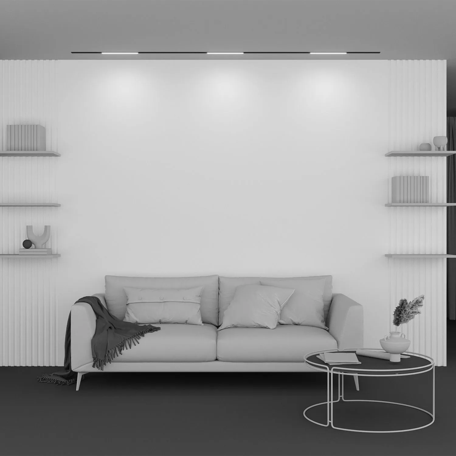 картинка Трековый светильник Technical TR030-2-12W2.7K-B