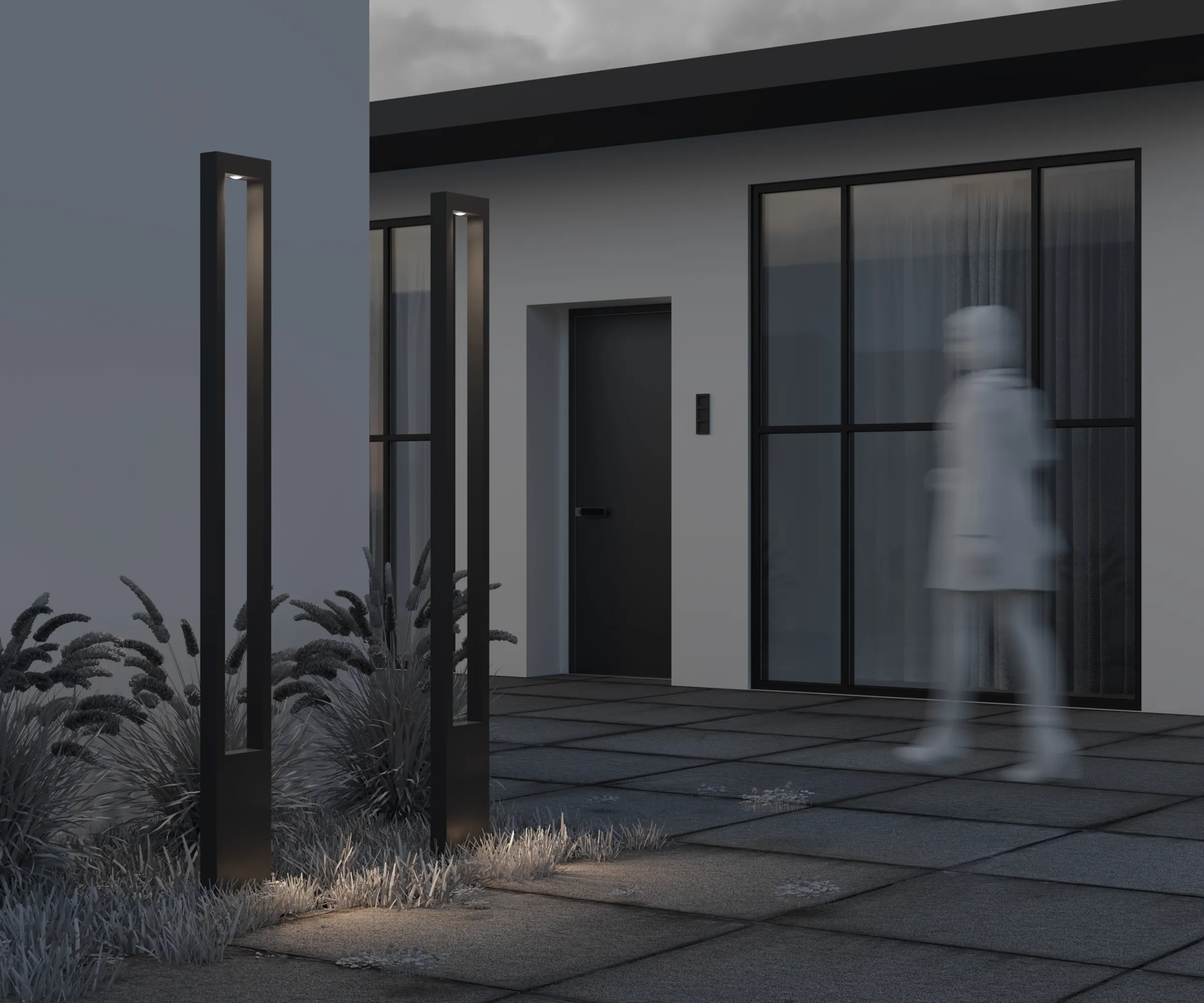 картинка Садово-парковый светильник Outdoor O425FL-L25GF