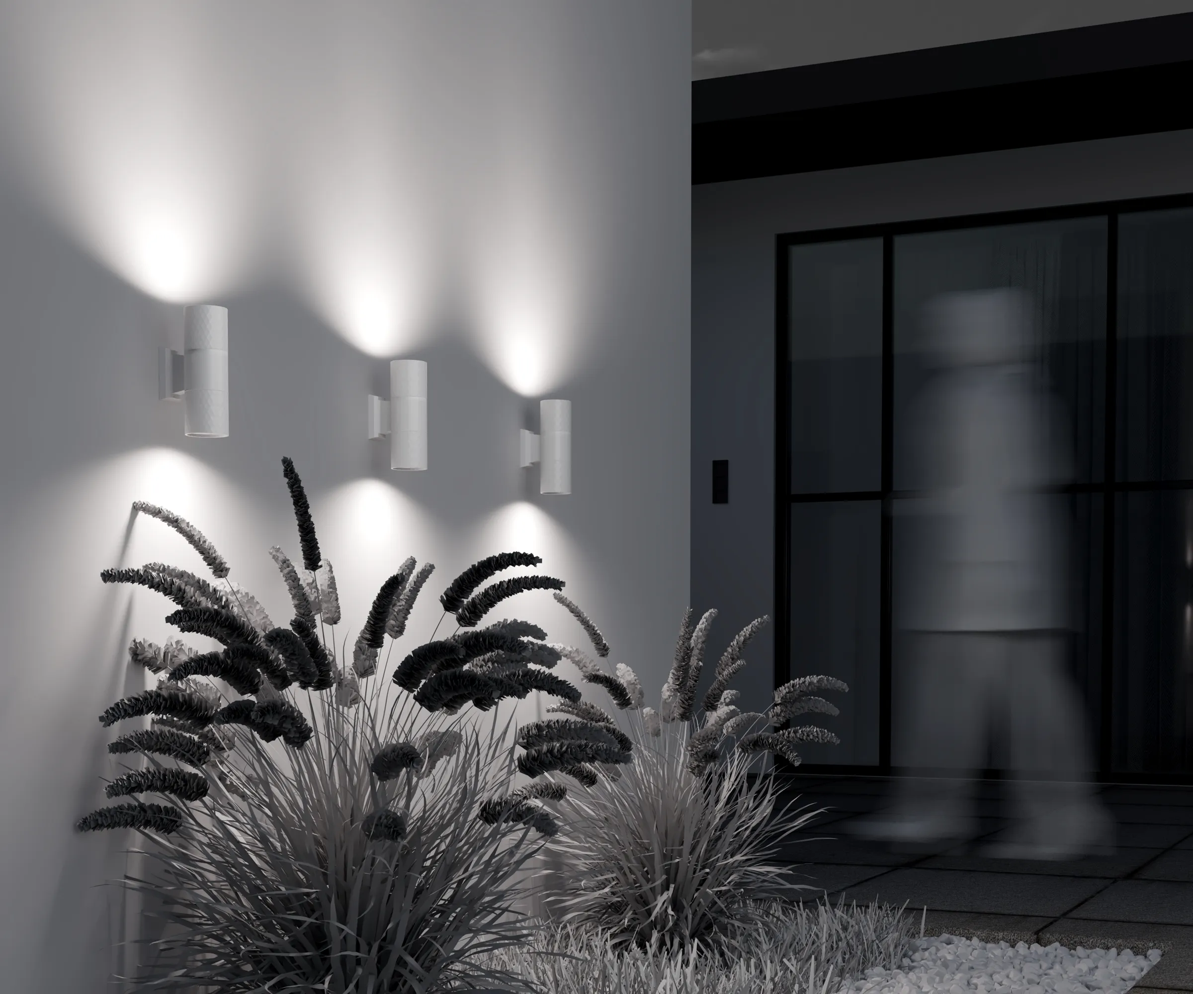 картинка Настенный светильник (бра) Outdoor O583WL-02W