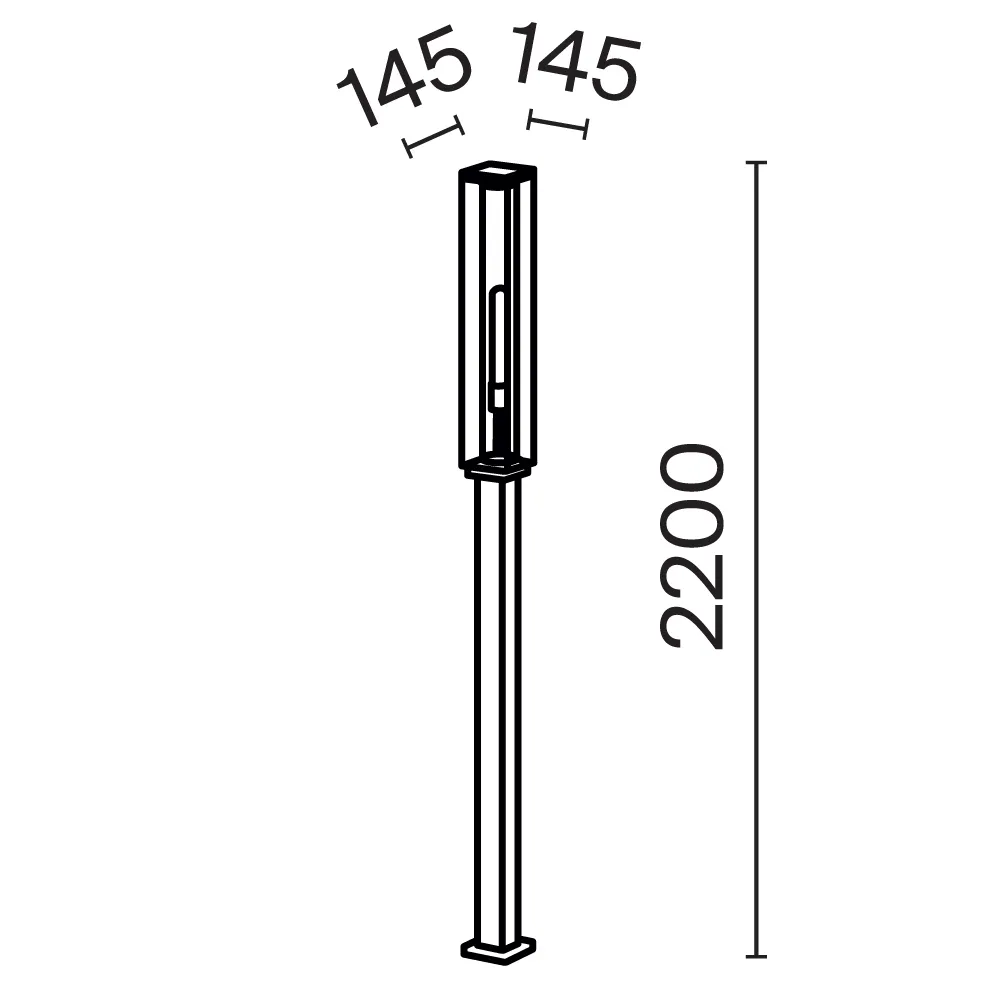 картинка Ландшафтный светильник Outdoor O452FL-01GF3
