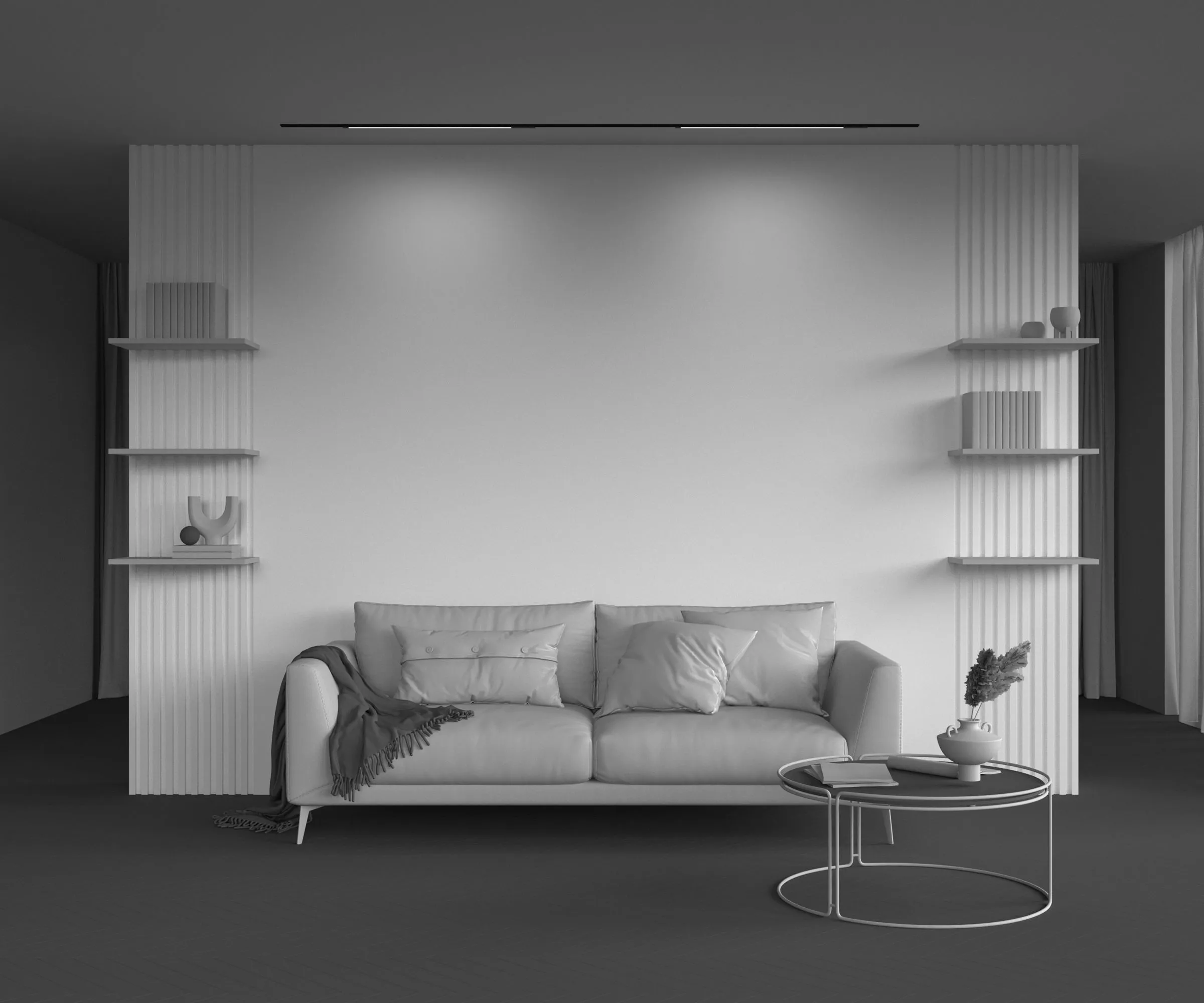 картинка Трековый светильник Technical TR231-2-15W4K-B