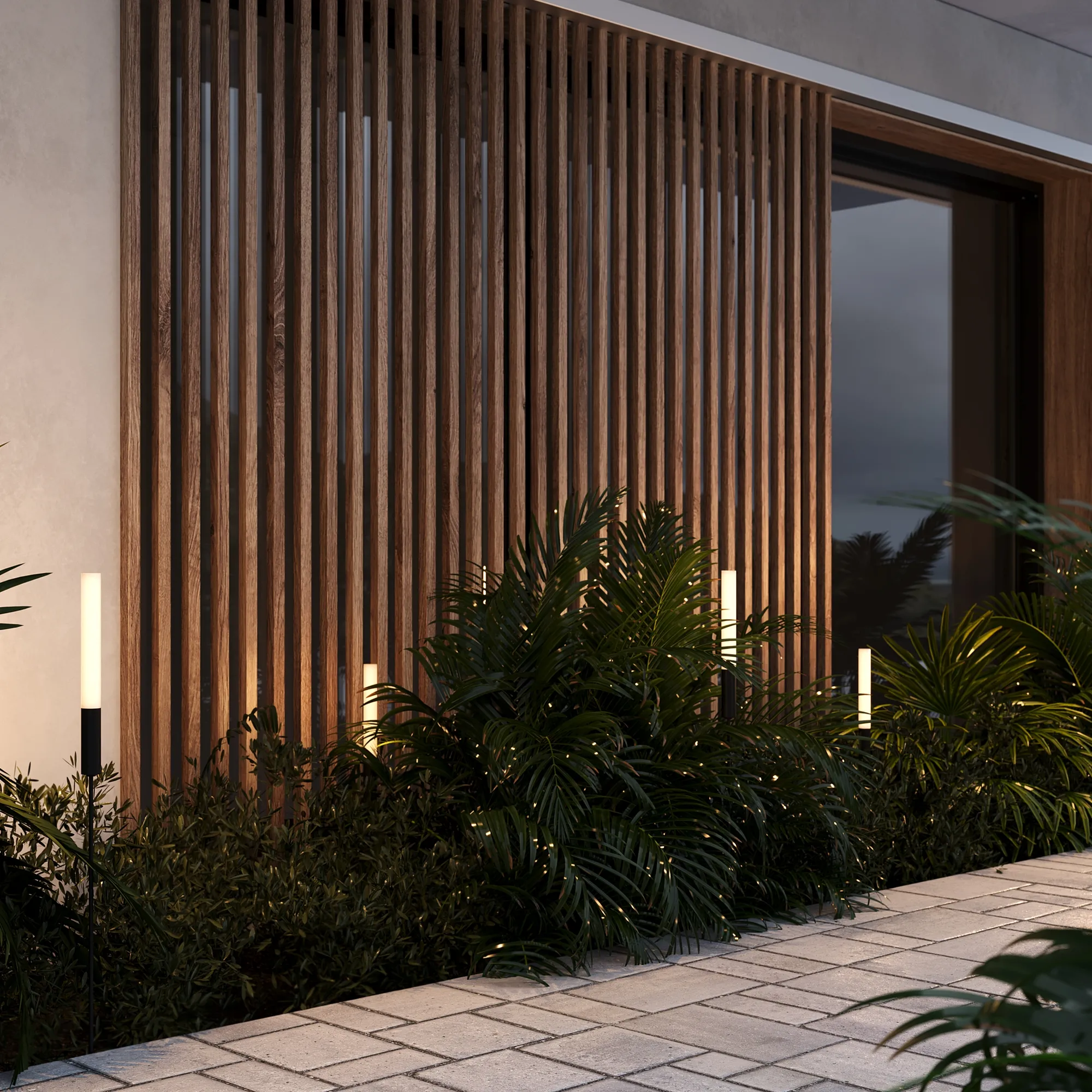 картинка Ландшафтный светильник Outdoor O487FL-L3GF3K