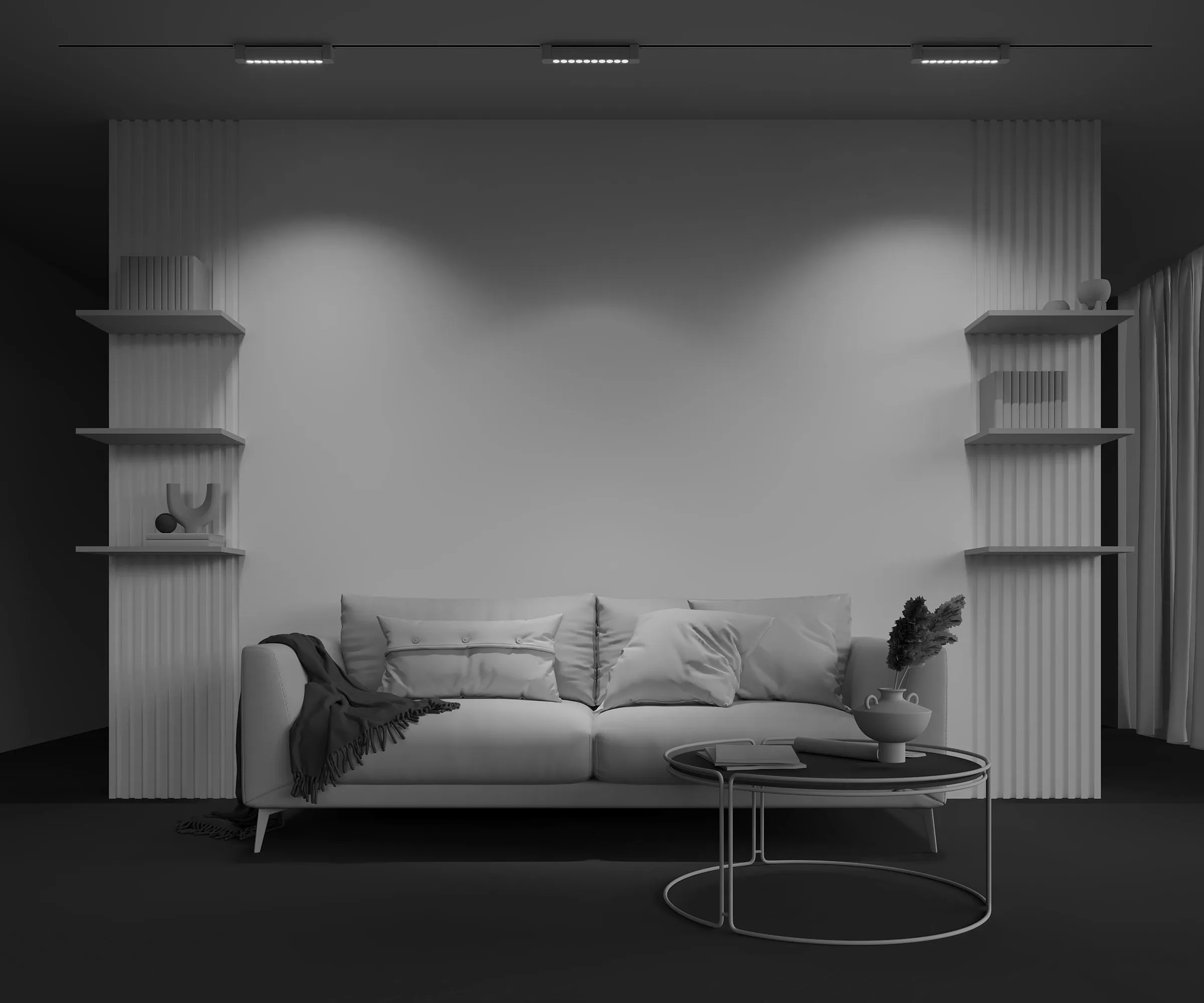 картинка Трековый светильник Technical TR010-1-10W4K-M-W