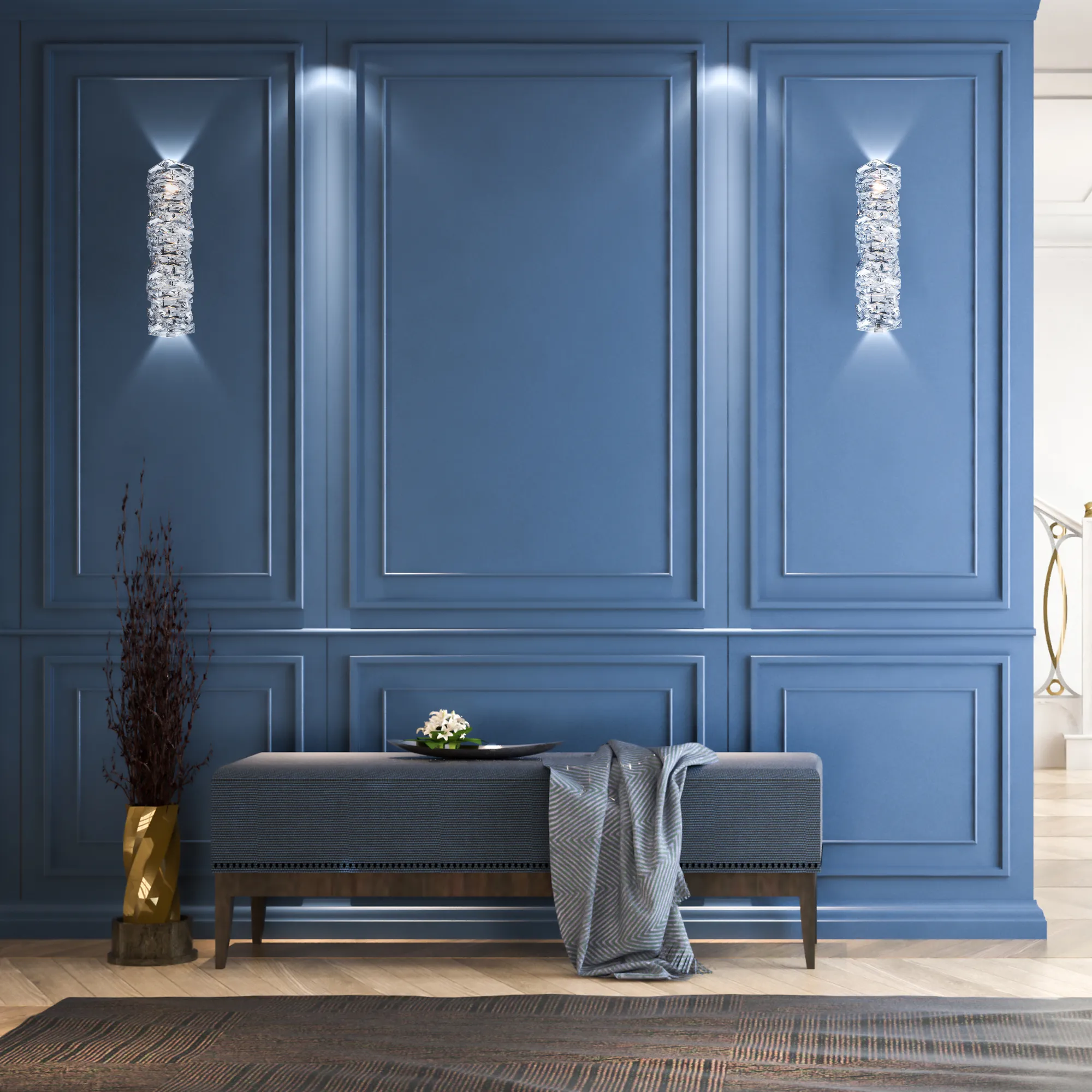 картинка Настенный светильник (бра) Maytoni MOD125WL-L6CH3K