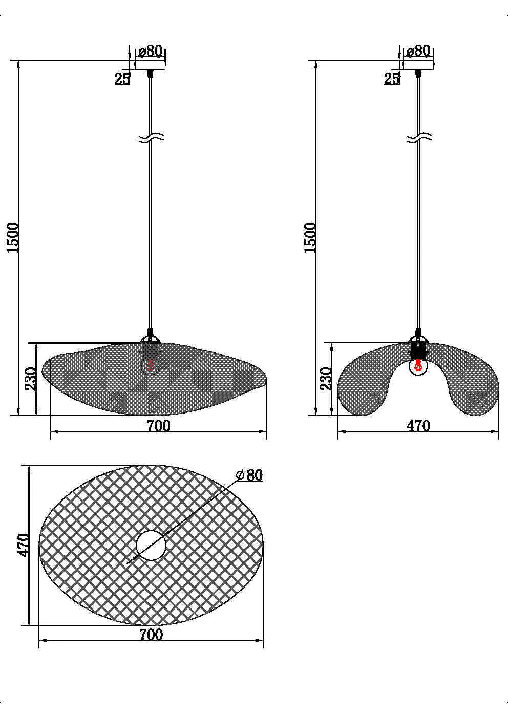 картинка Подвесной светильник Freya FR5243PL-01BR9